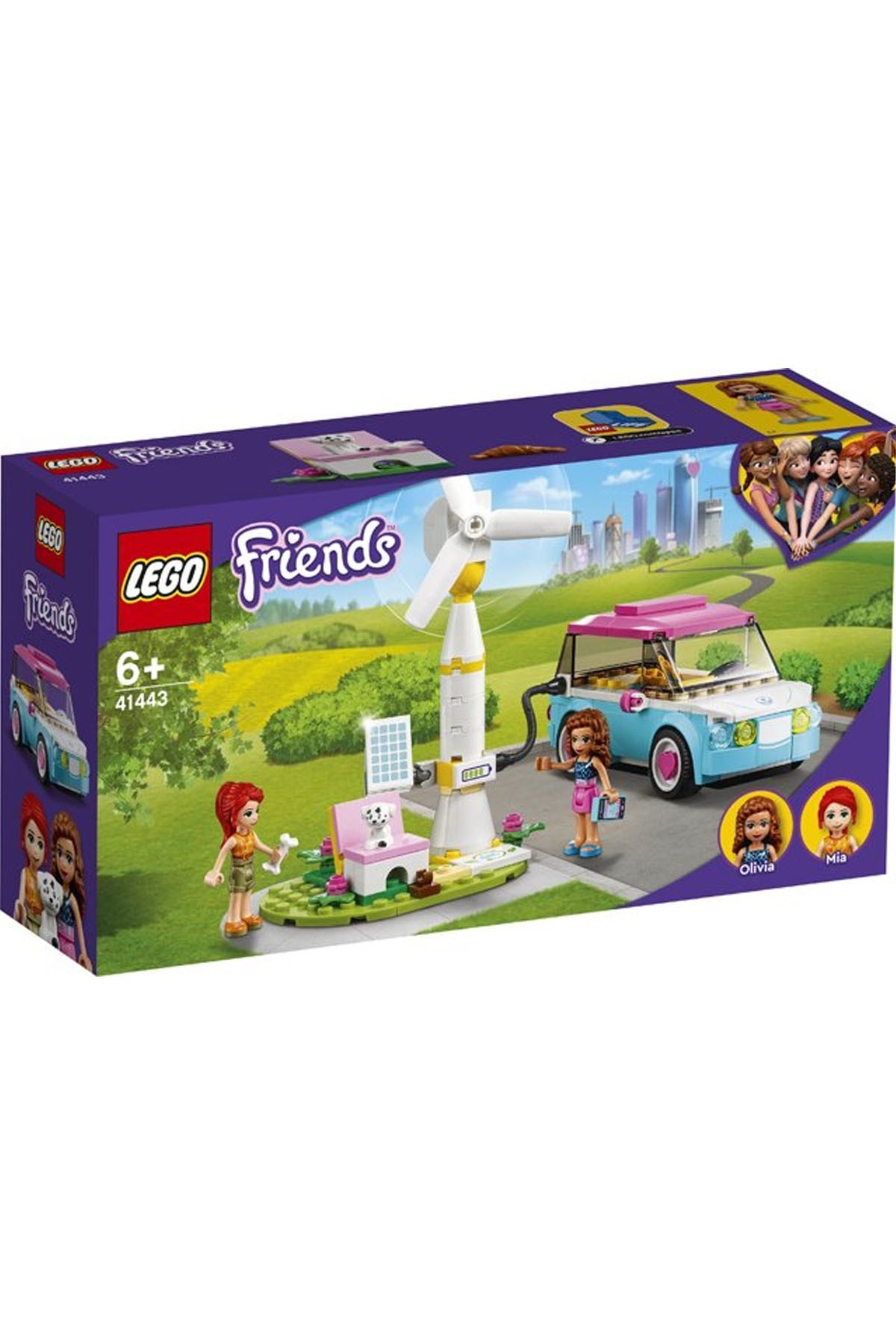 Lego Friends Olivia'nın Elektrikli Arabası 41443