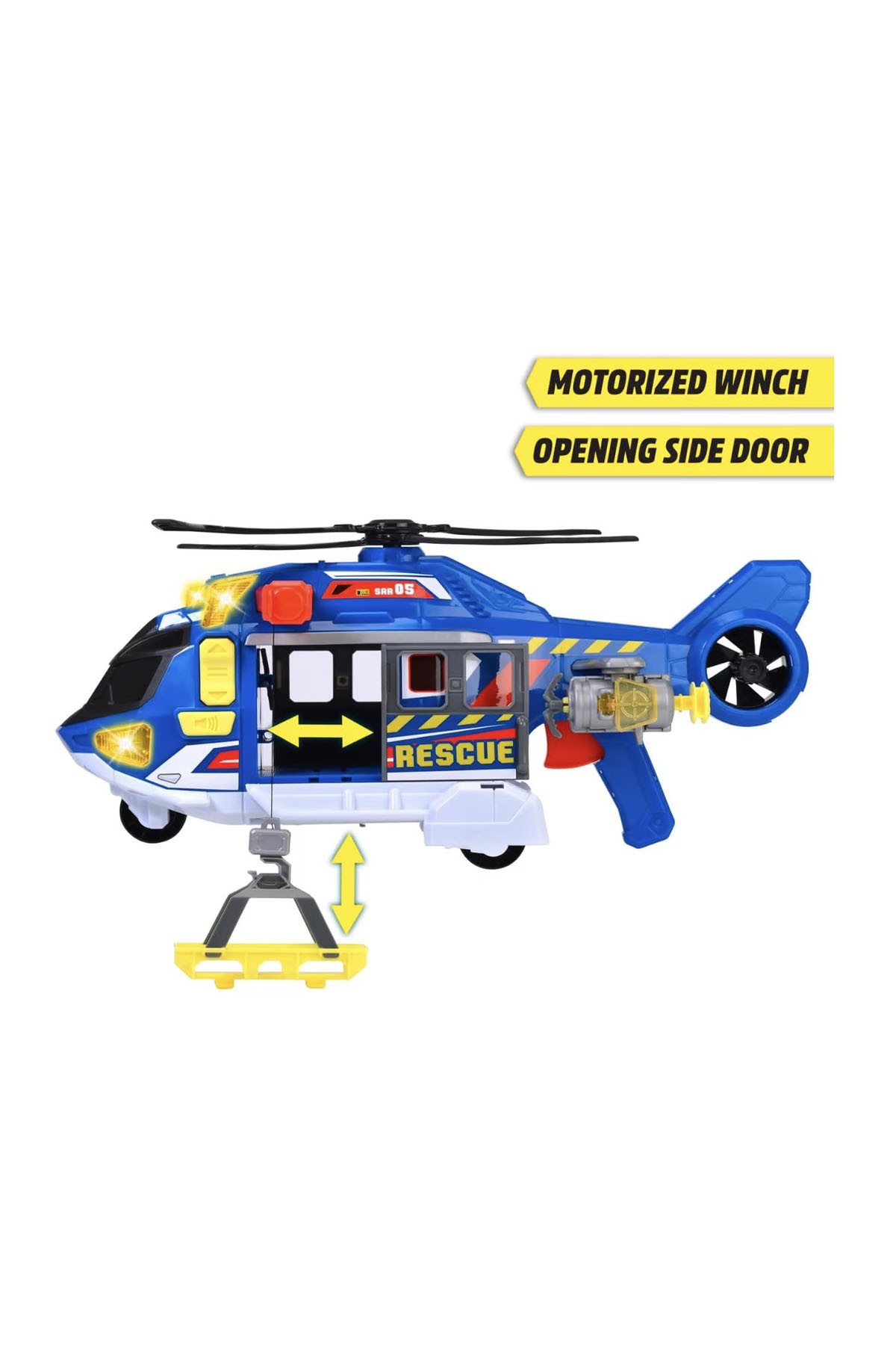 Dickie Kurtarma Helikopteri Sesli ve Işıklı 39 cm