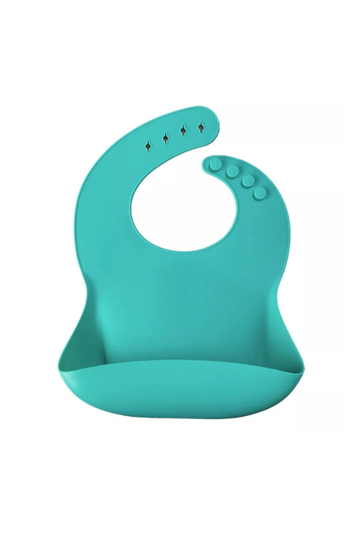 OiOi Basics Silikon Önlük Aqua Green Yeşil