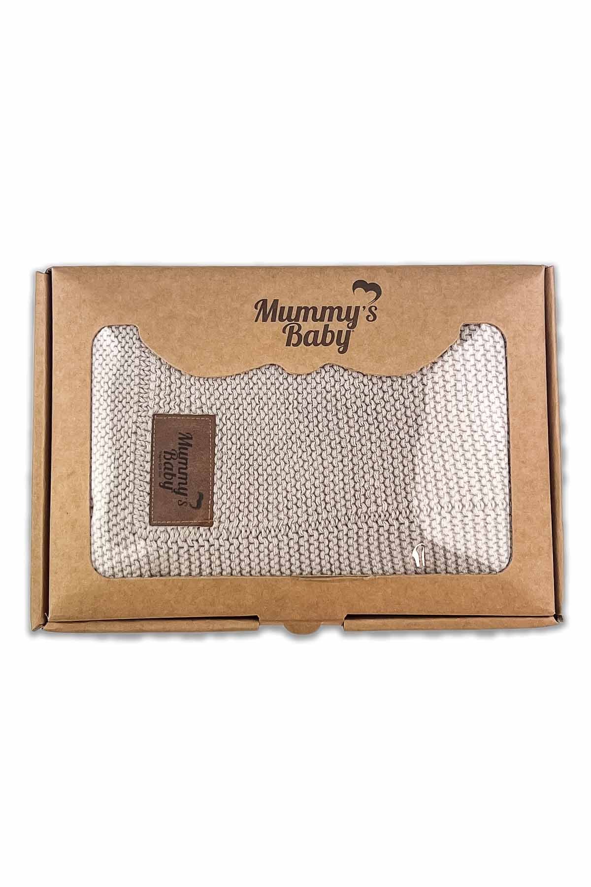 Mummy's Baby Organik Pamuk Battaniye 80x100 Vizon