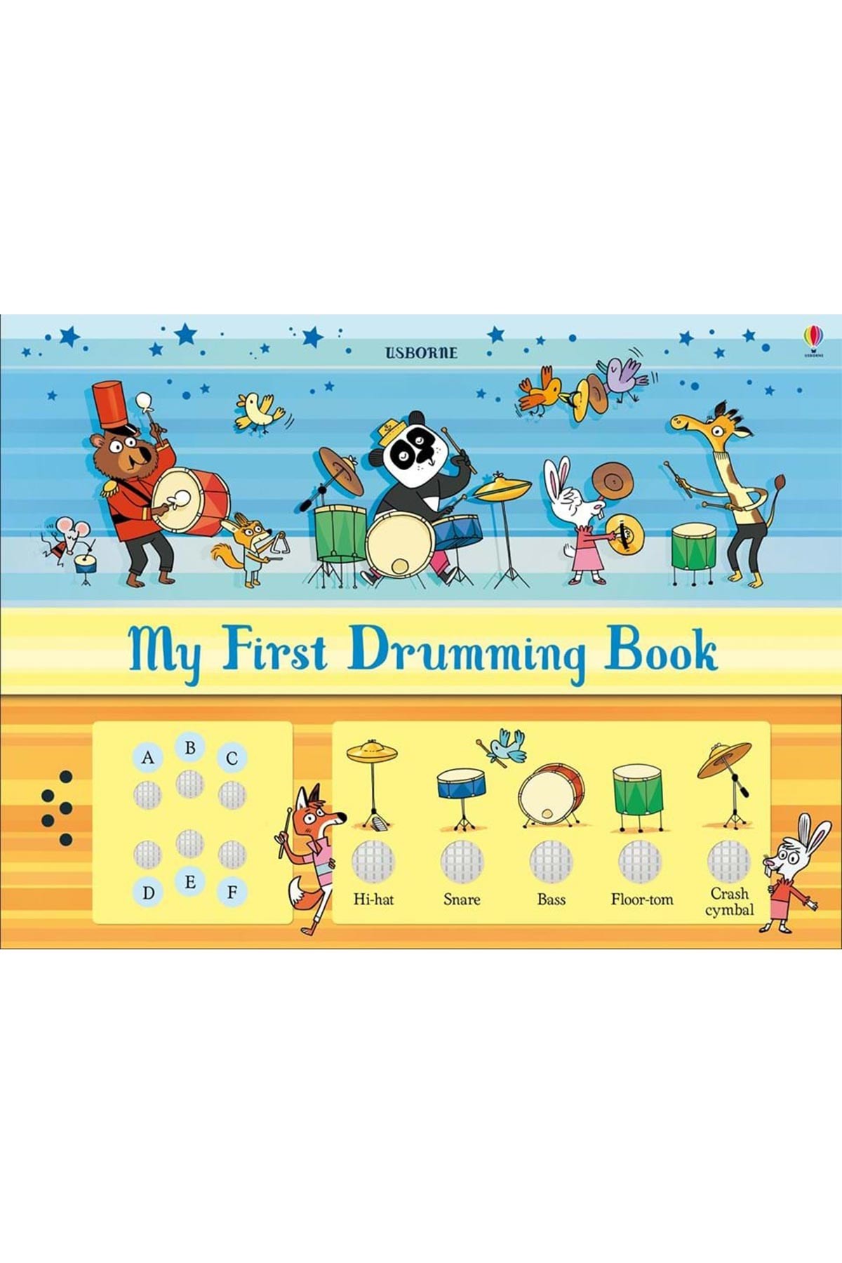 The Usborne My First Drummer Book Beyaz