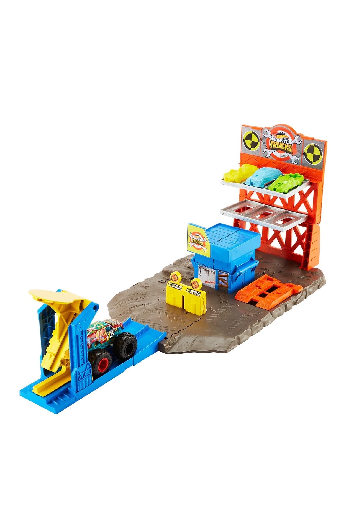 Hot Wheels Monster Trucks Patlama İstasyonu Oyun Seti