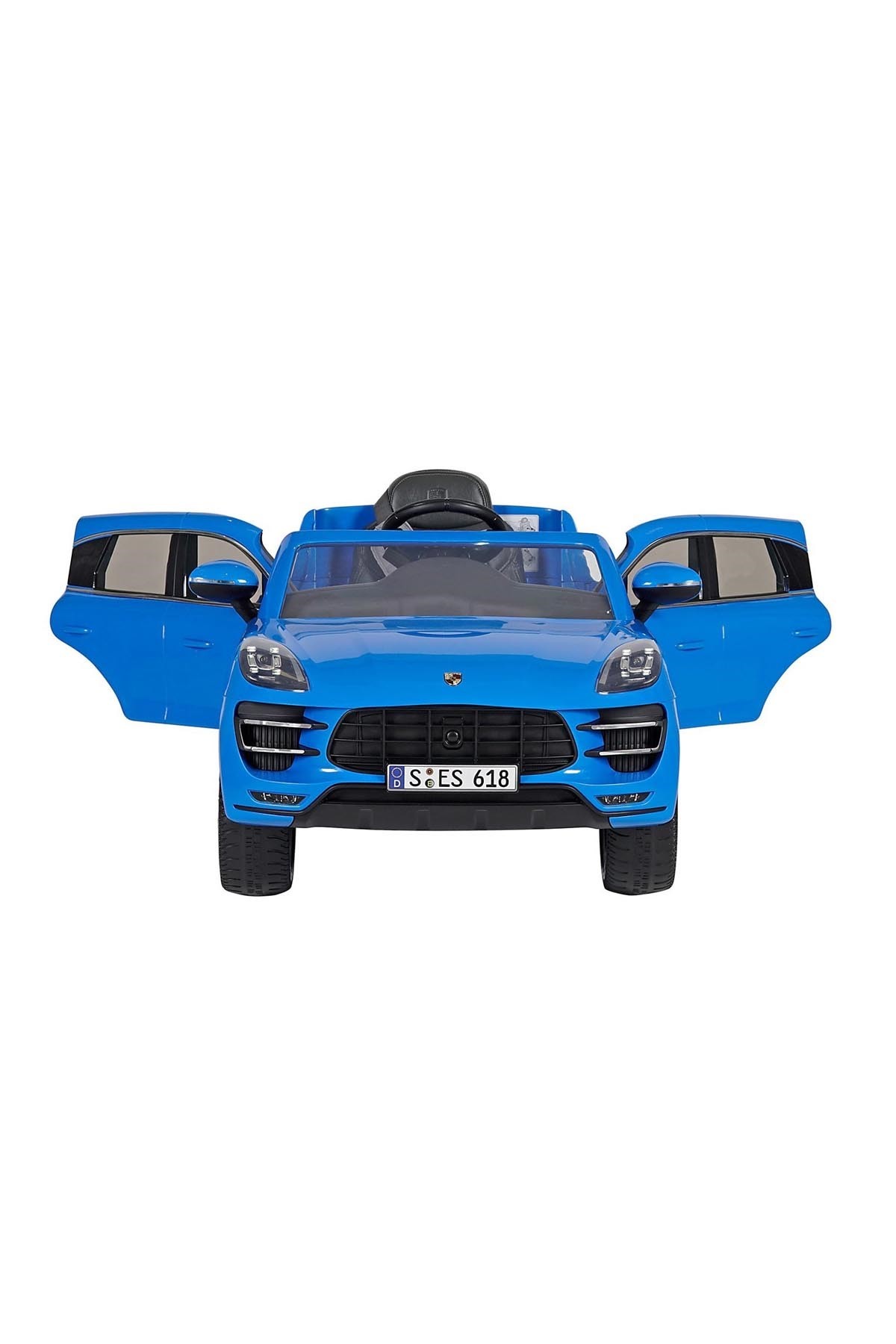 Rollplay W416GHG4 Porsche Macan Turbo 12V Uzaktan Kumandalı Akülü Araba Mavi