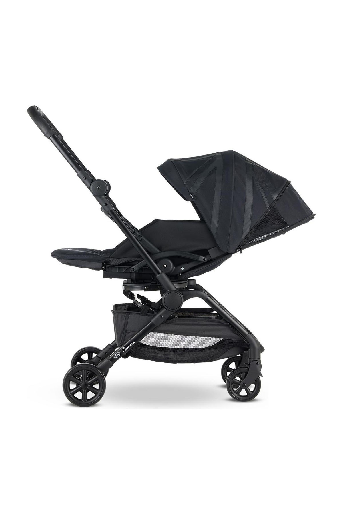 Mini by Easywalker Buggy TURN 360 Derece Dönebilen Bebek Arabası Oxford Black