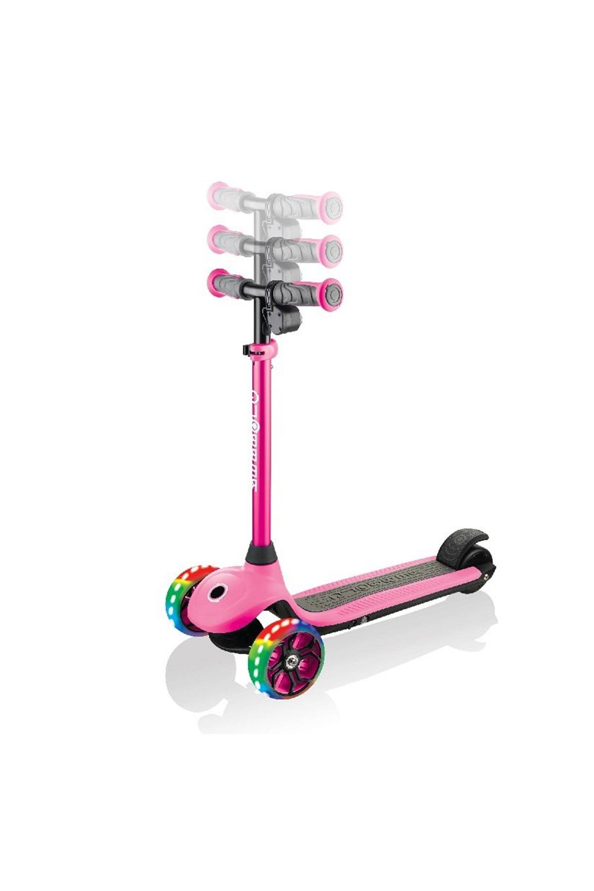 Globber Elektrikli Scooter / One K E-Motion 4 Işıklı Pembe