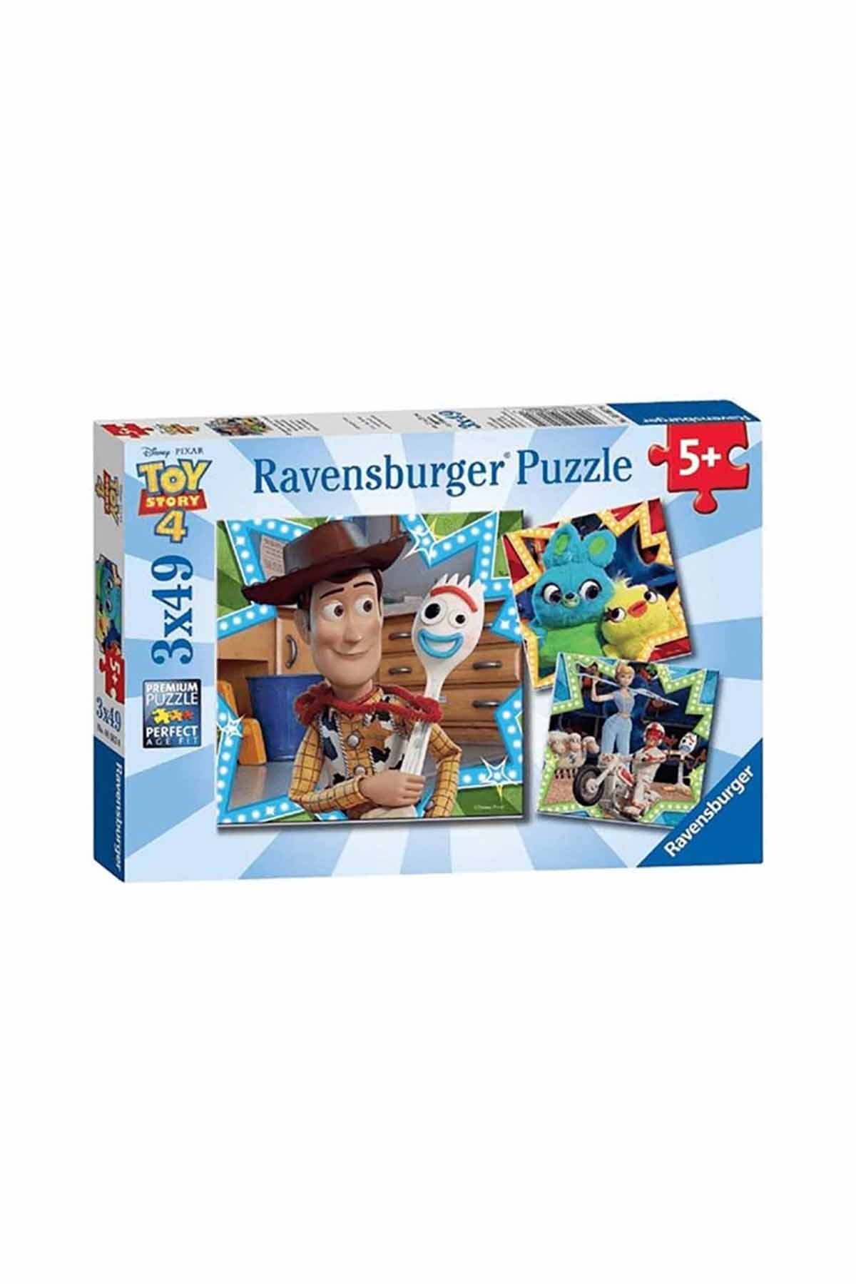 Ravensburger 3x49 Parçalı Puzzle Walt Disney Oyuncak Hikayesi 4-080670