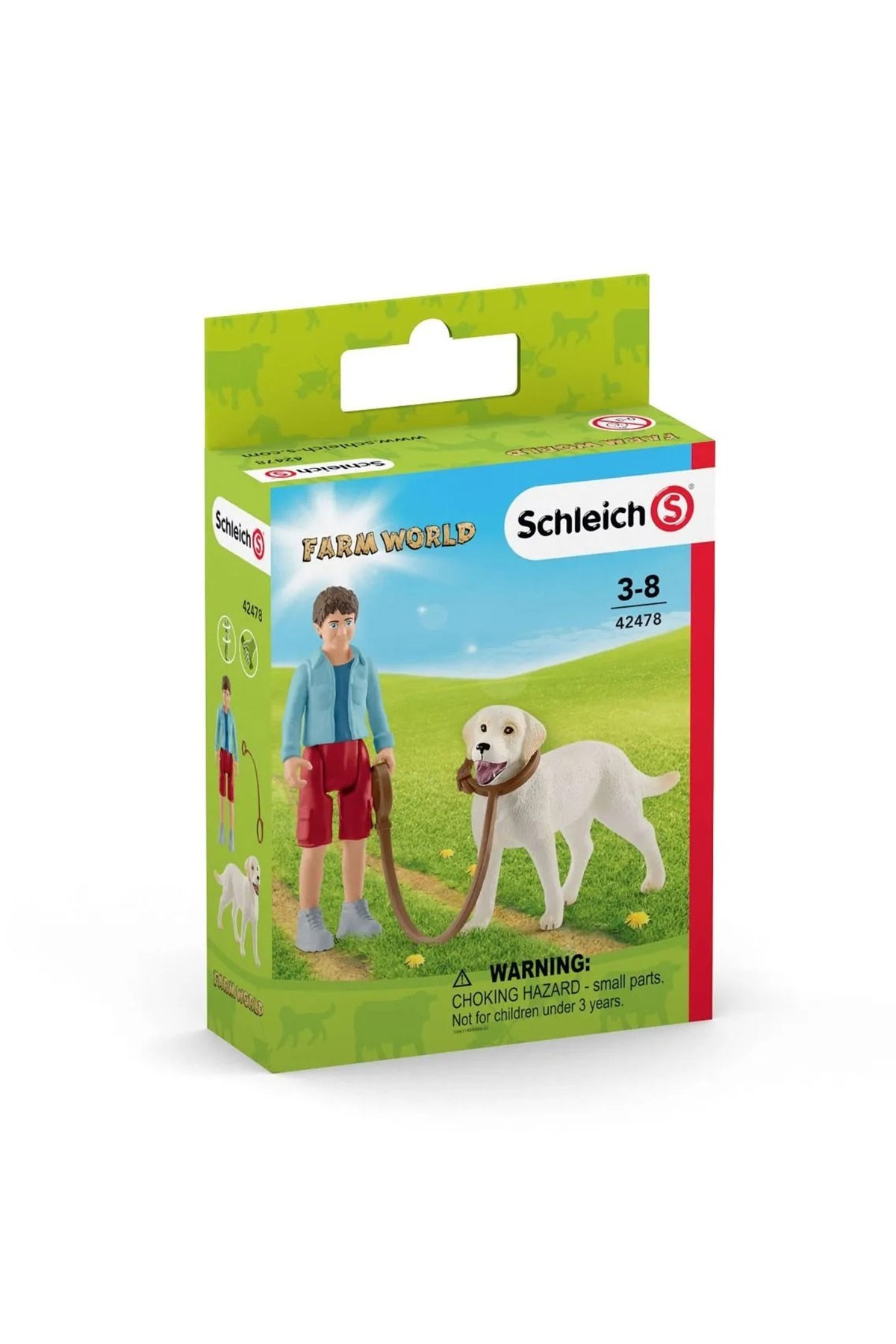 Schleich Labrador ile Yürüyüş Oyun Seti