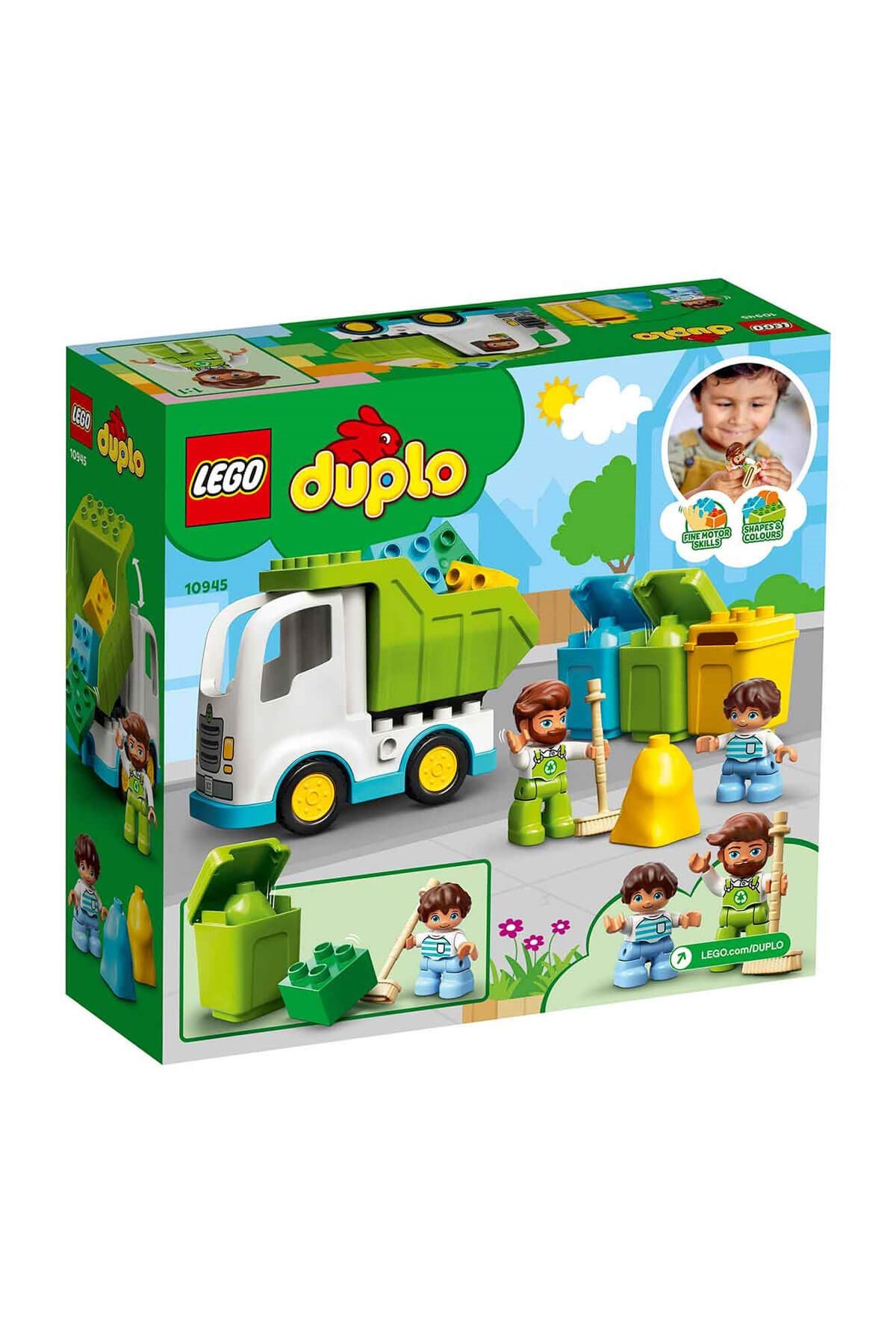 Lego Duplo Garbage Truck and Recycling 10945