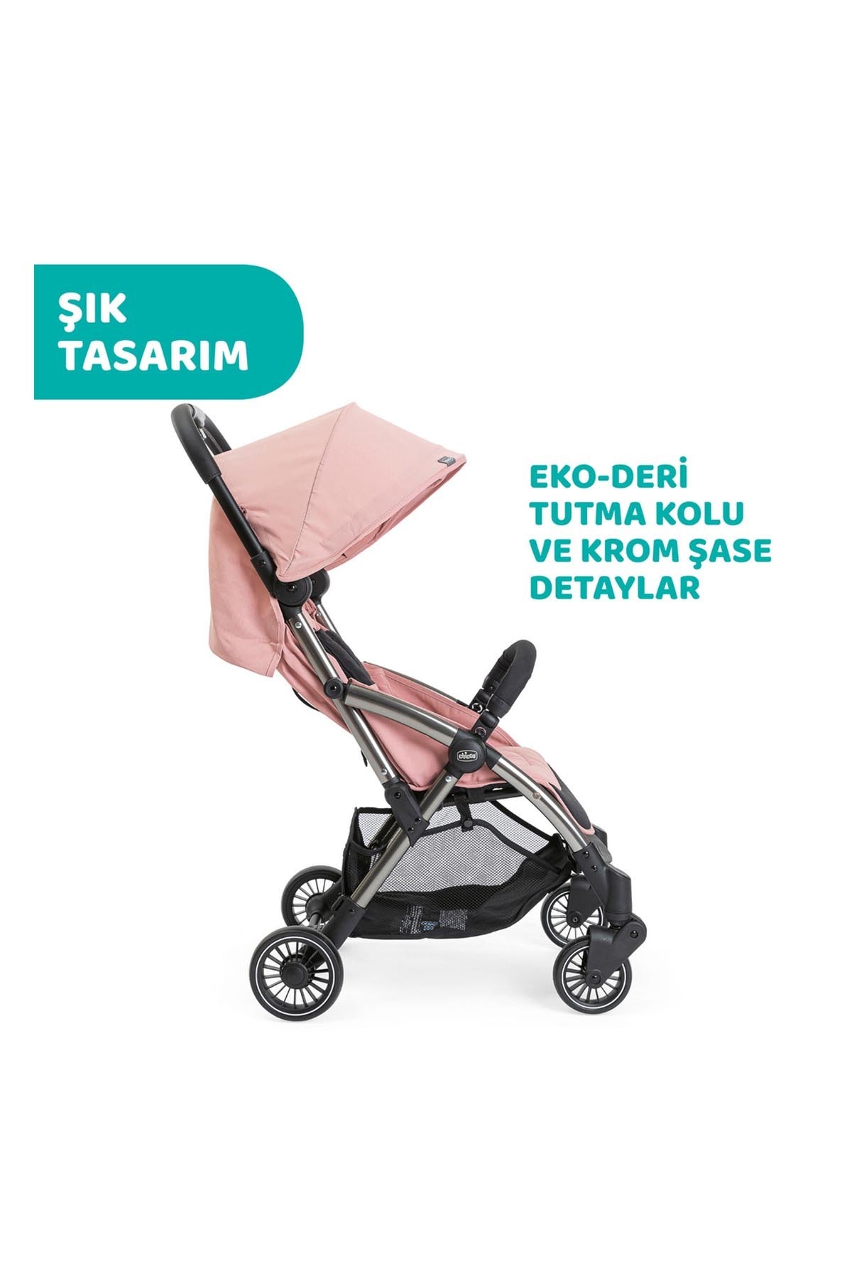 Chicco Cheerio Kabin Boy Bebek Arabası Jet Black Siyah