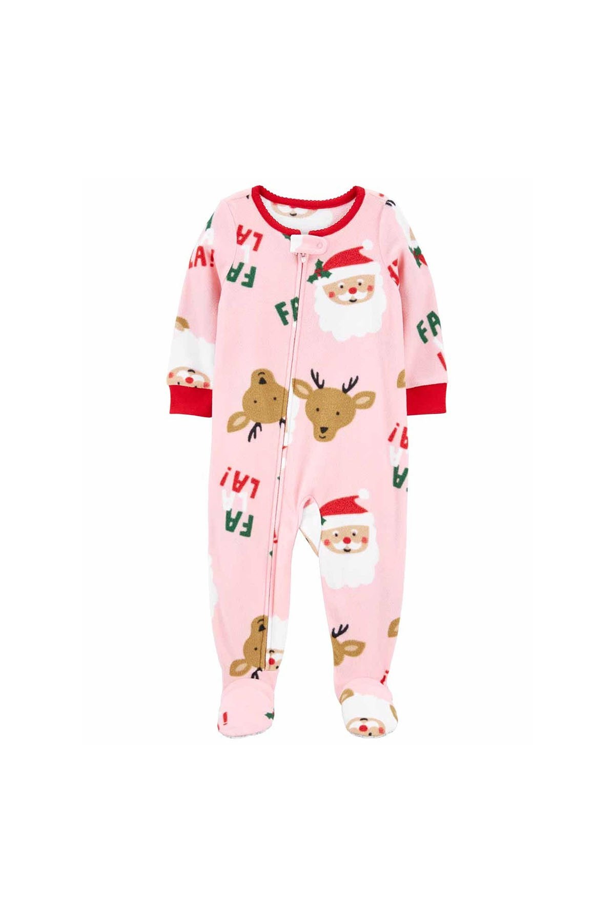 Carter's Kız Bebek Tekli Pijama Tulum Çok Renkli