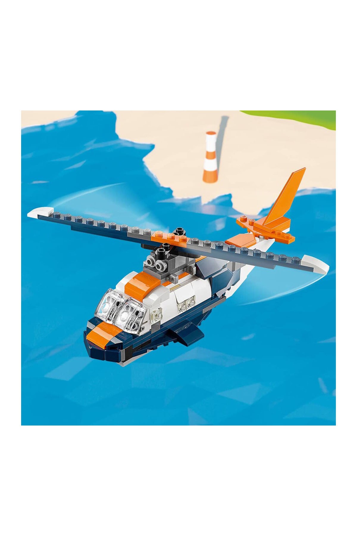 Lego Creator 3’ü 1 Arada Süpersonik Jet 31126