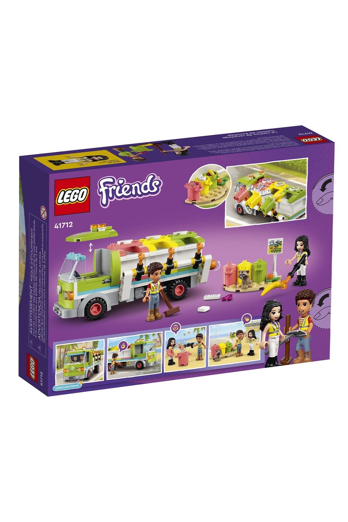 Lego Friends Geri Dönüşüm Kamyonu 41712