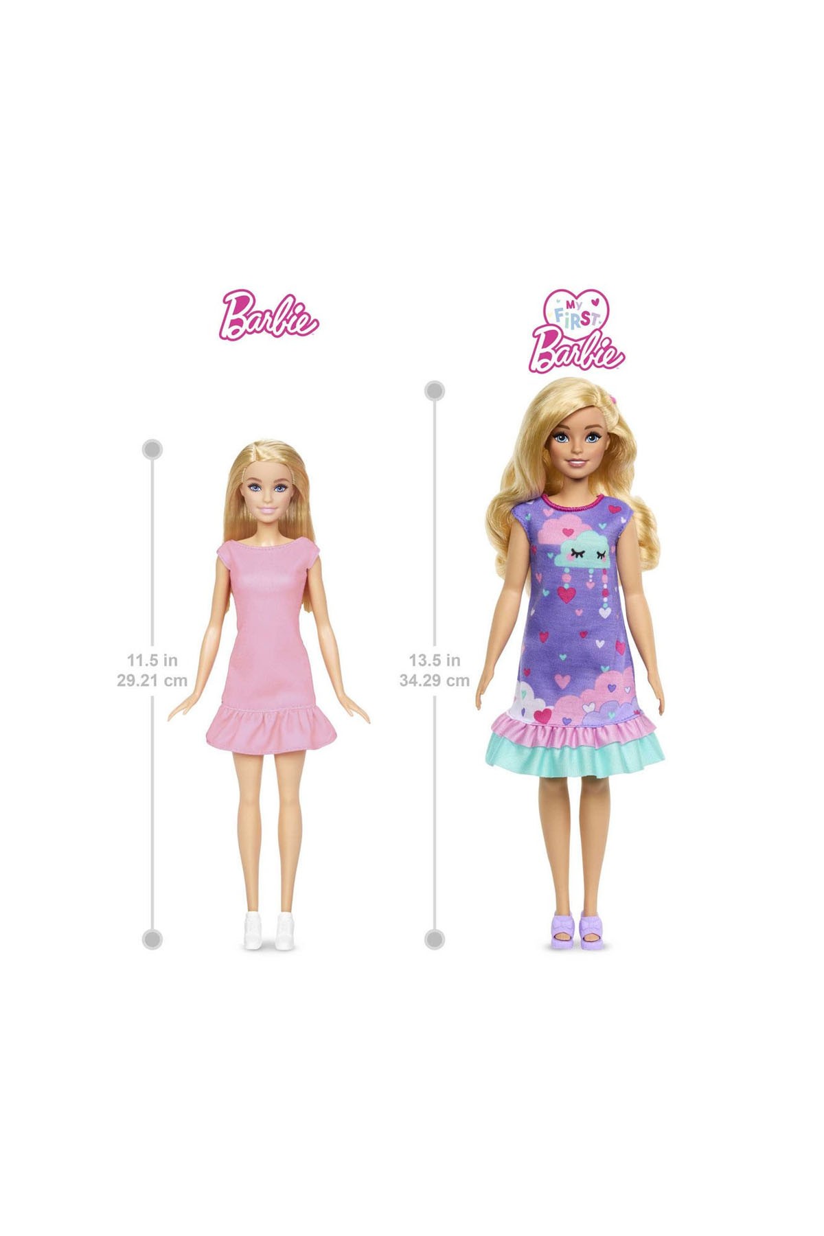 Barbie My First Barbie İlk Barbie Bebeğim Delüks Bebek HMM66