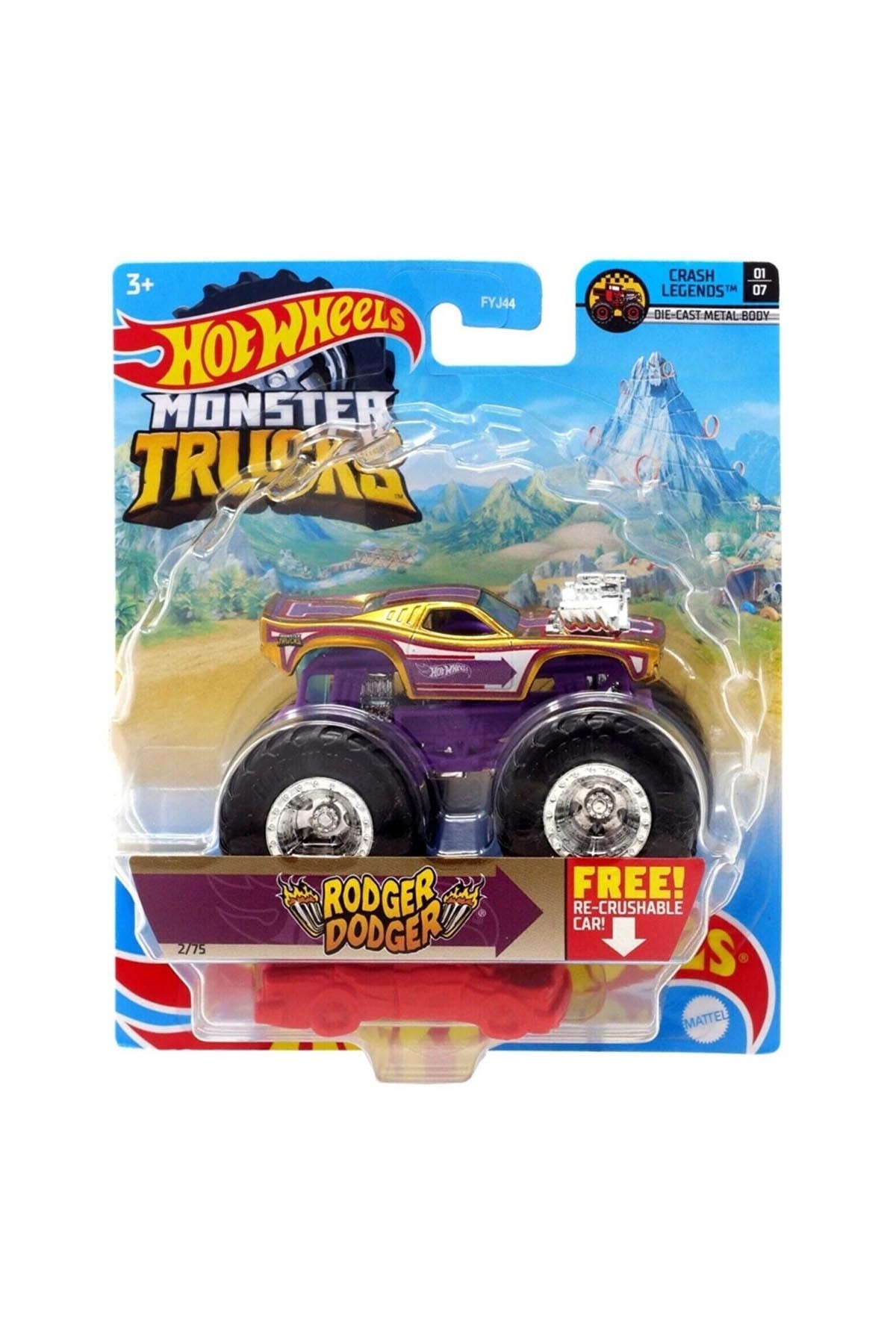 Hot Wheels Monster Trucks 1:64 Arabalar