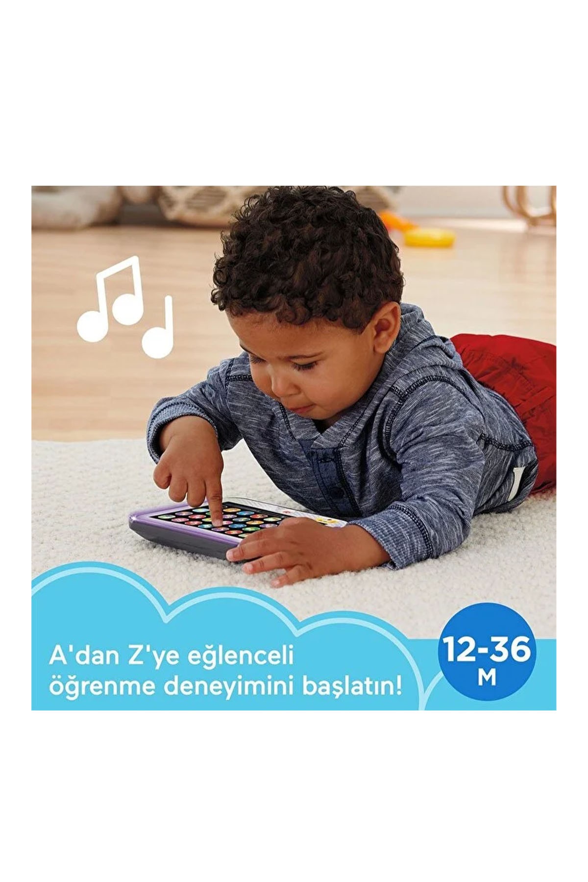 Fisher Price LnL Yaşa Göre Gelişim Eğitici Tablet HXB69