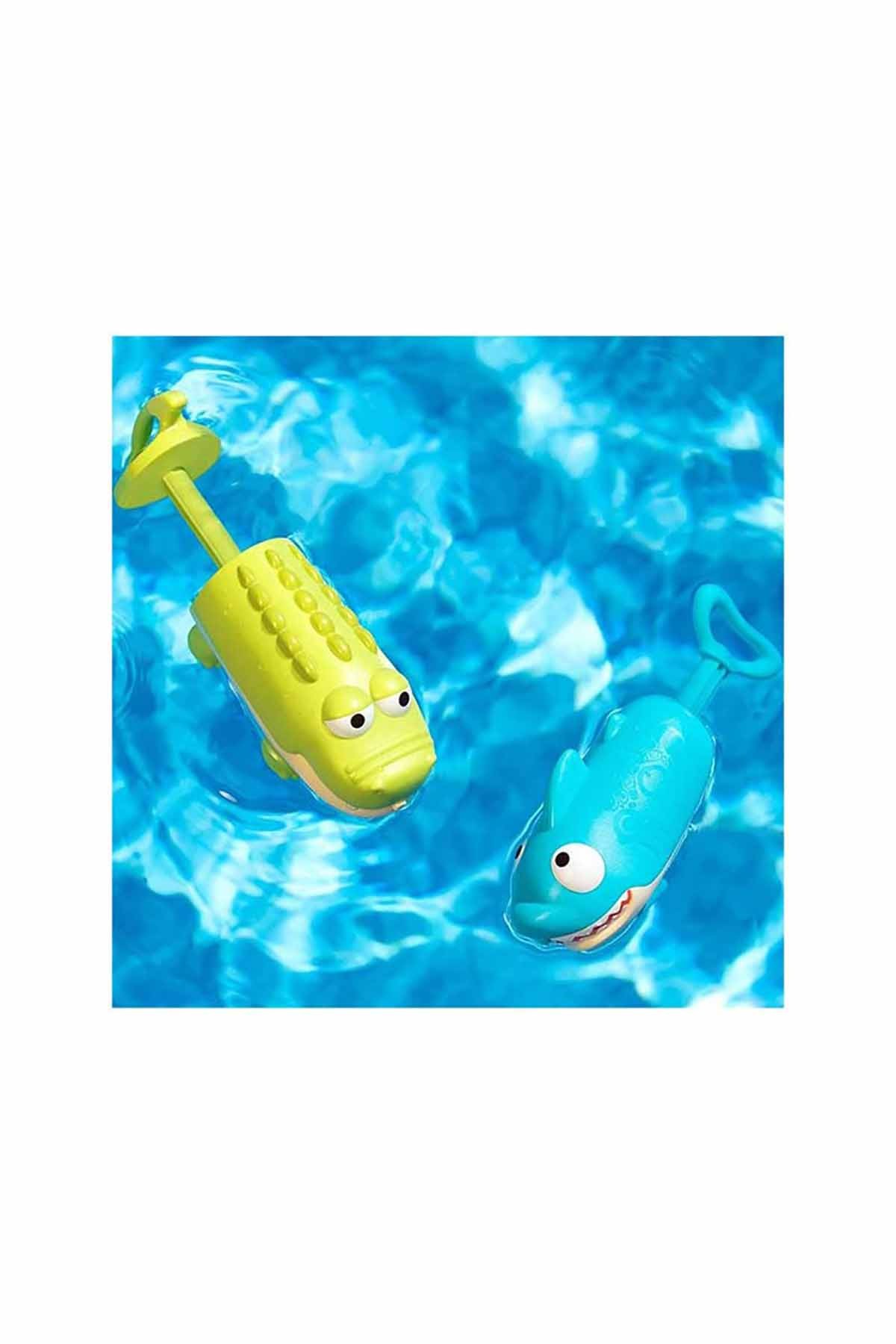 B.Toys Eğlenceli Su Tabancası Timsah ve Köpek Balığı