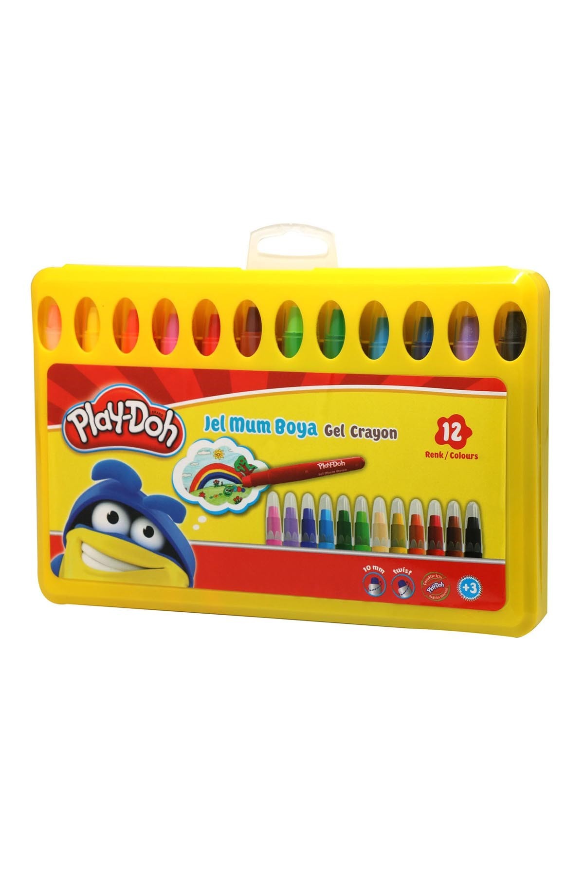 Play-Doh Jel Crayon 12 Renk Jel Kalem