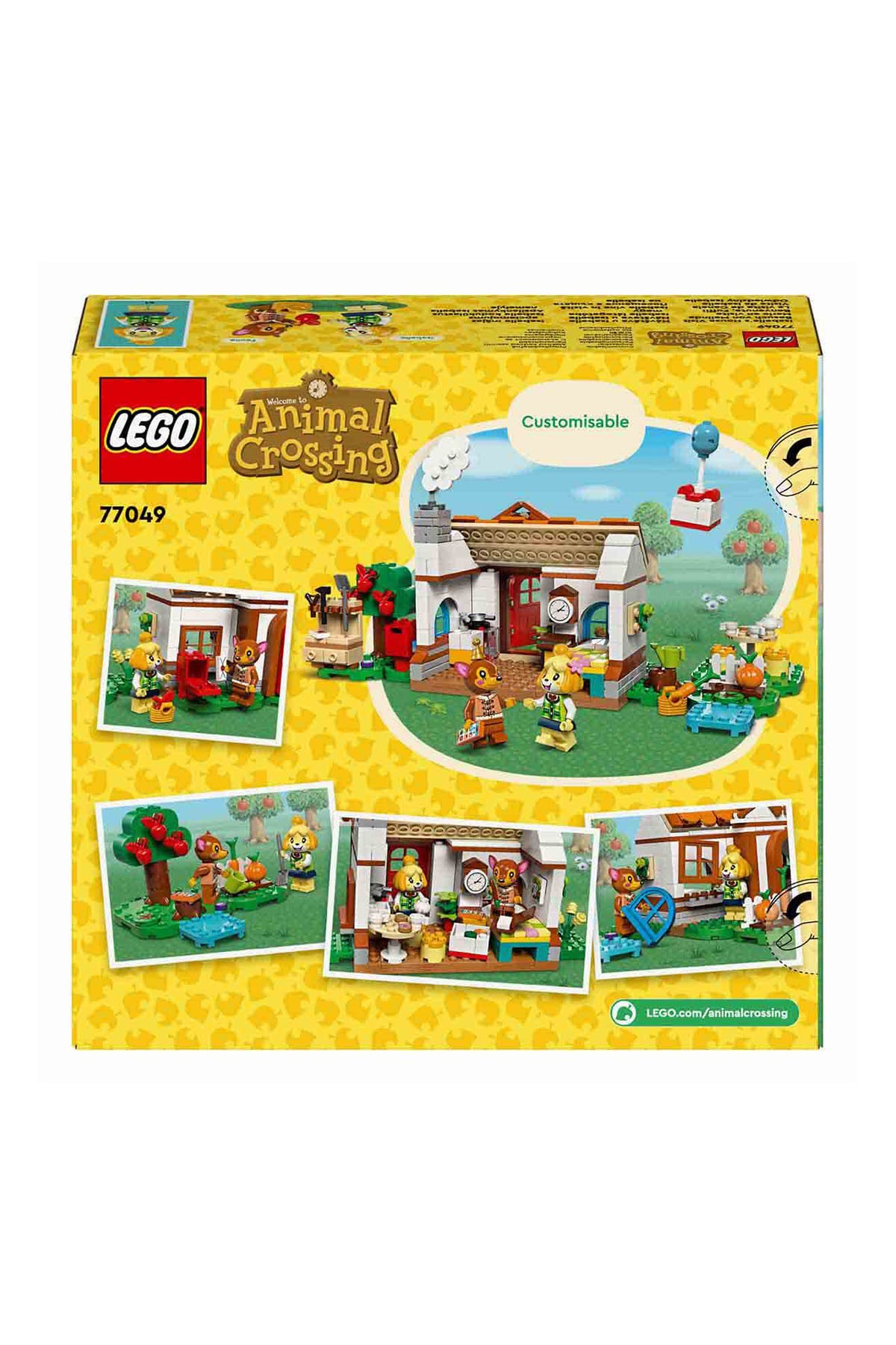 Lego Animal Crossing Isabelle Ev Ziyaretinde 77049