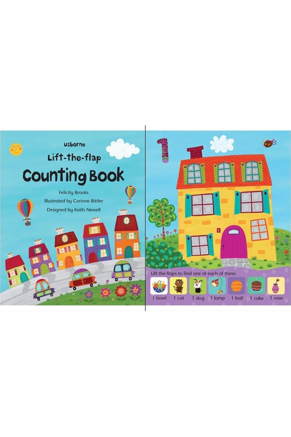 The Usborne Lift The Flap Counting Book