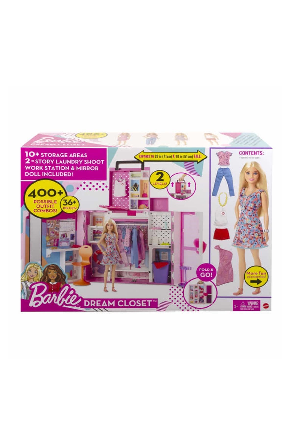 Barbie ve Yeni Rüya Dolabı Oyun Seti