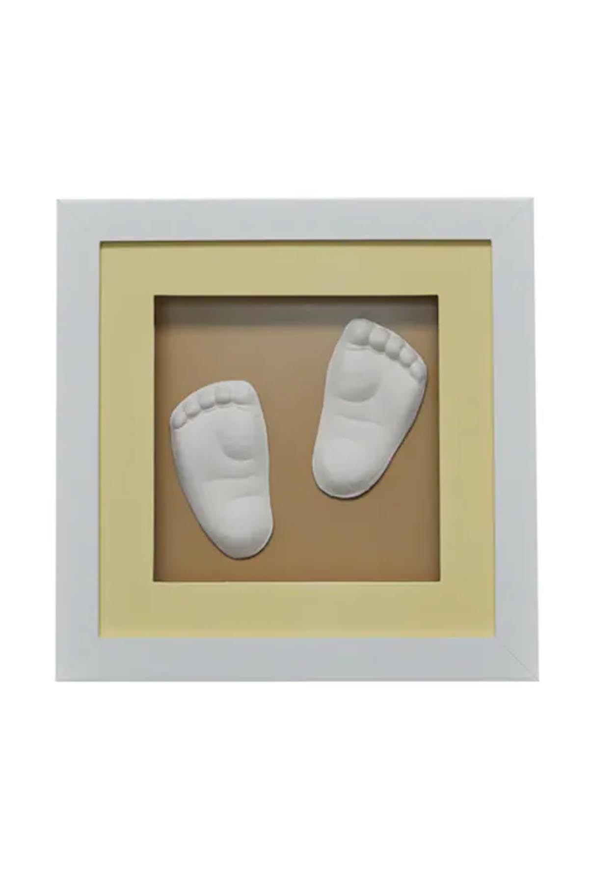 Baby Memory Prints 3D Çerçeve Beyaz
