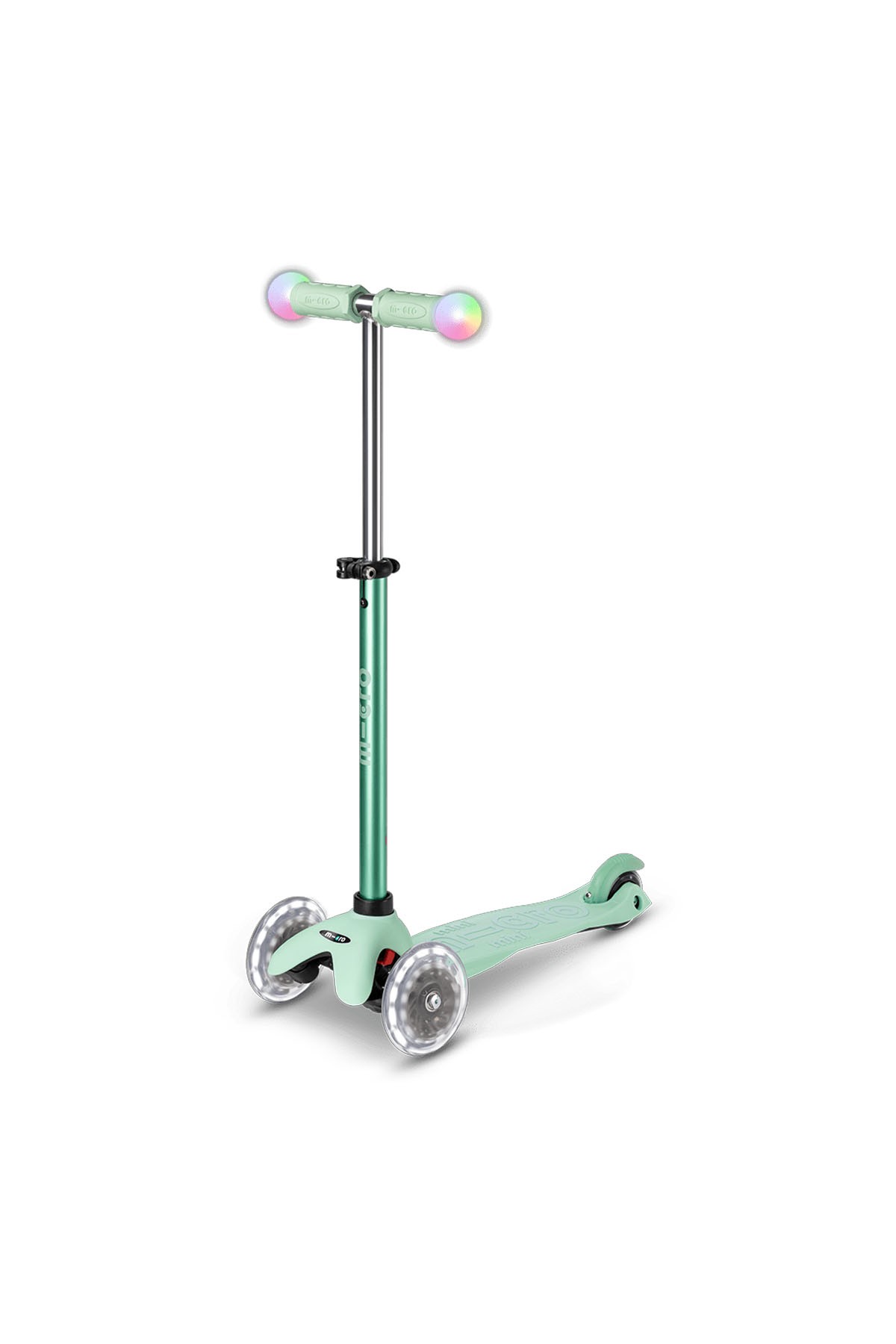 Micro Mini2Grow Deluxe Magic 3 Tekerlekli Scooter LED Mint