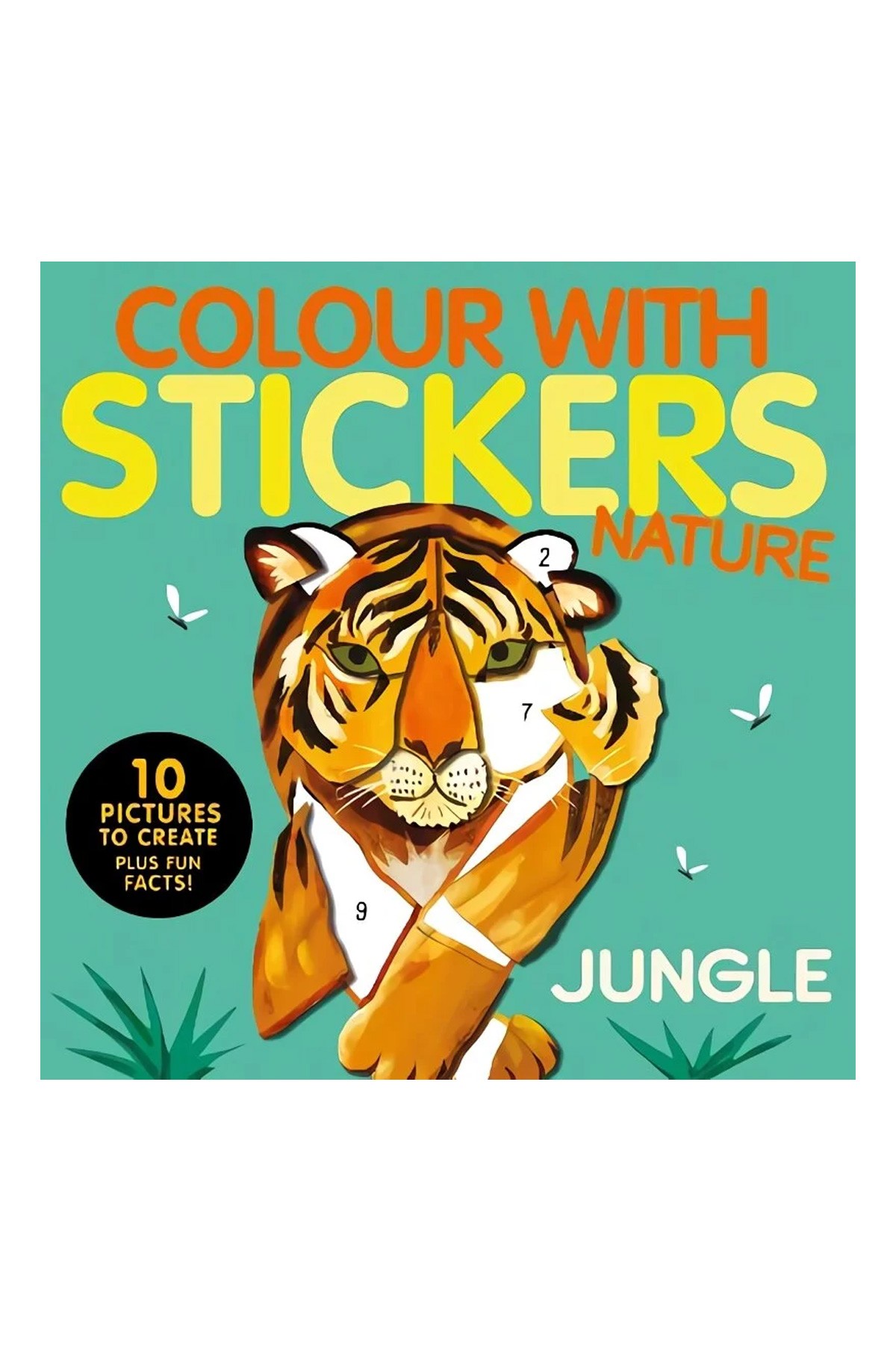 LT - Jungle : Colour With Stickers: Nature