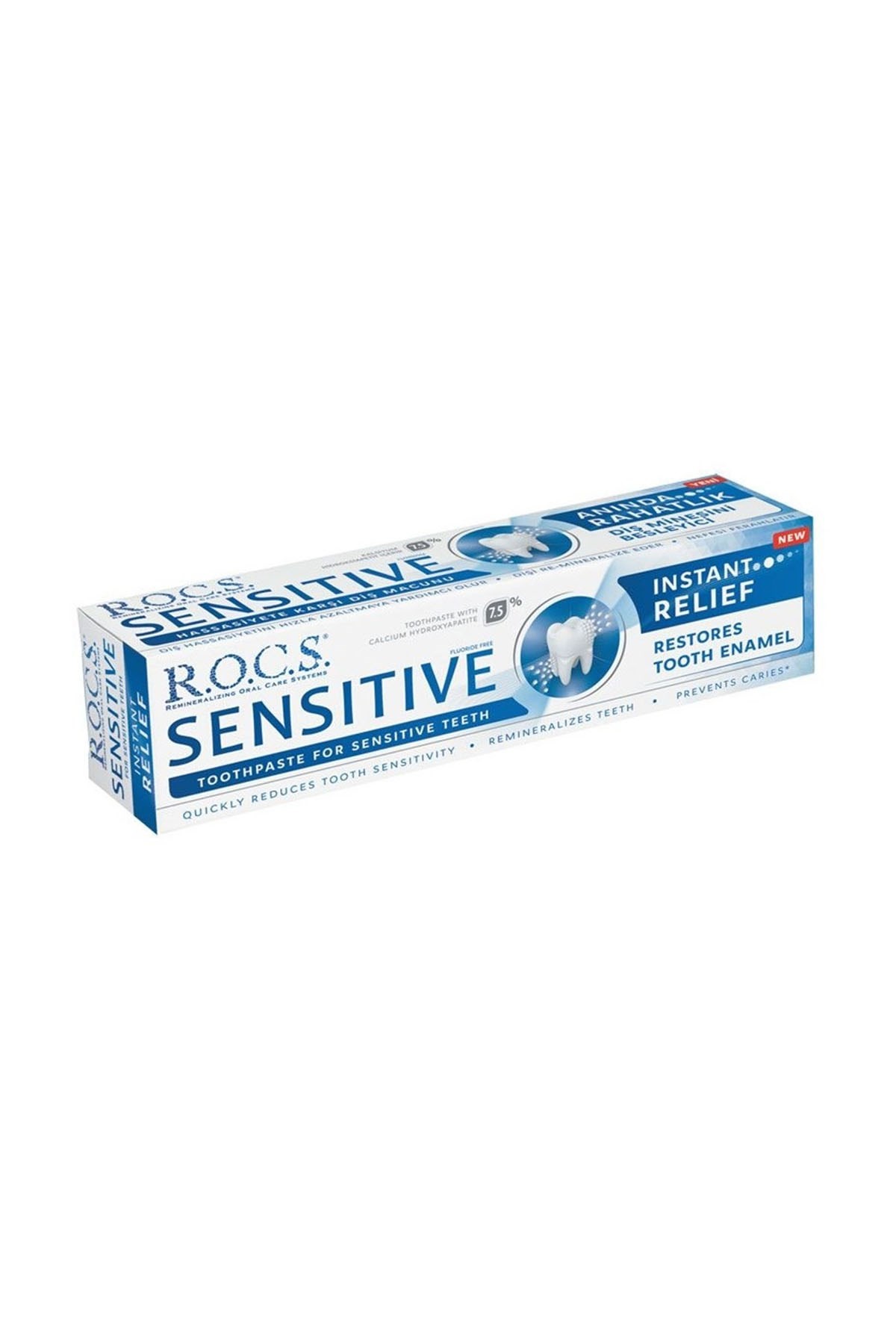 Rocs Sensitive Instant Relief Diş Macunu 75 Ml