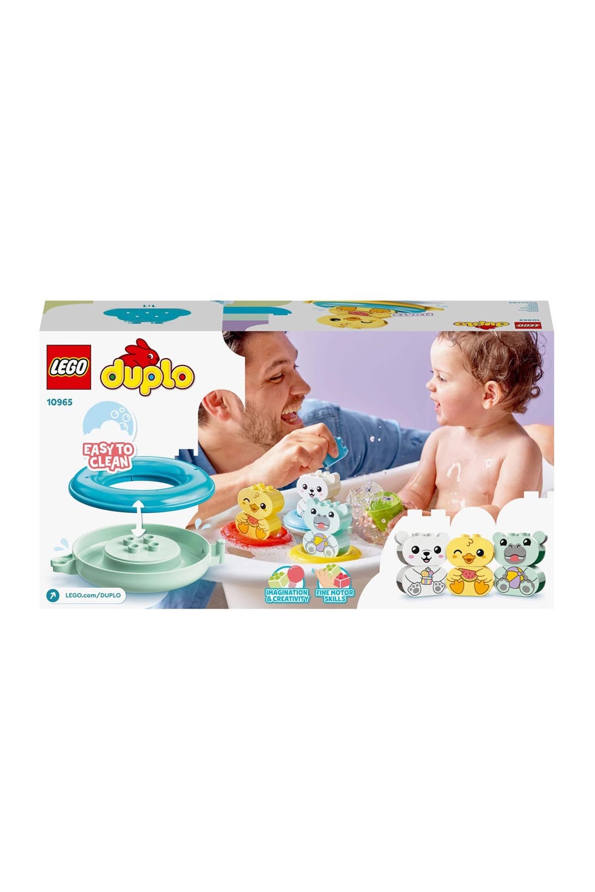 Lego Duplo İlk Banyo Zamanı Eğlencesi Yüzen Hayvan Treni 10965