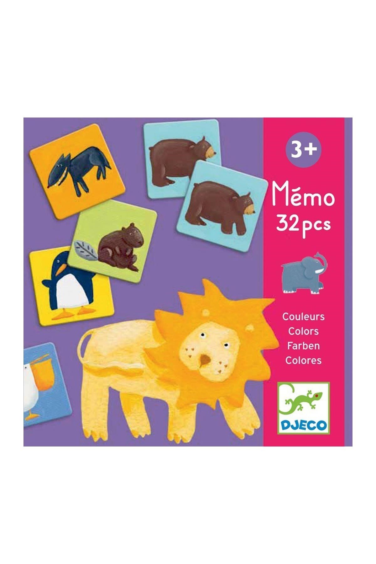 Djeco Hafıza Oyunları / Memo Colour Animals