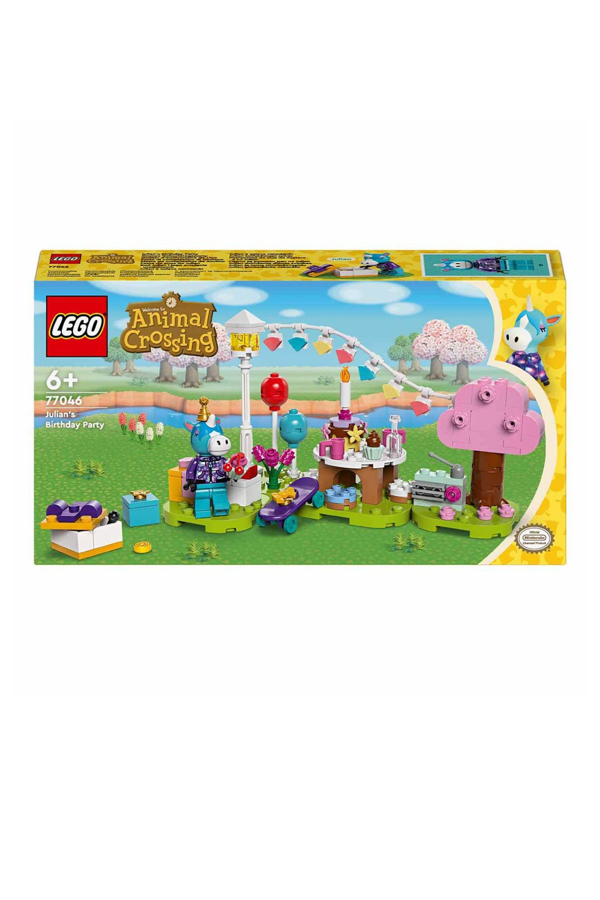 Lego Animal Crossing Julian Doğum Gününü Kutluyor 77046