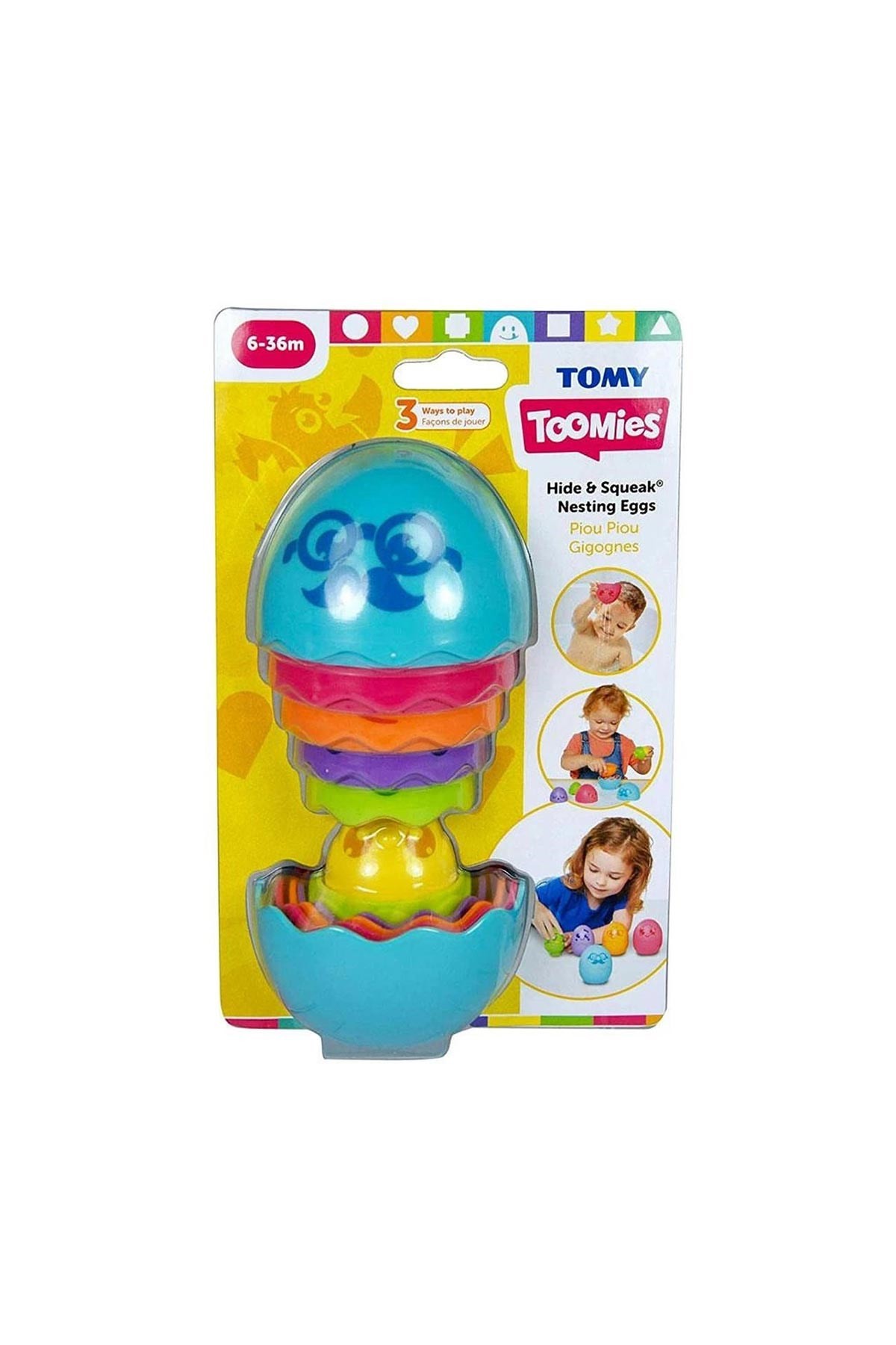 Tomy Toomies Saklambaçlı İç İçe Yumurtalar