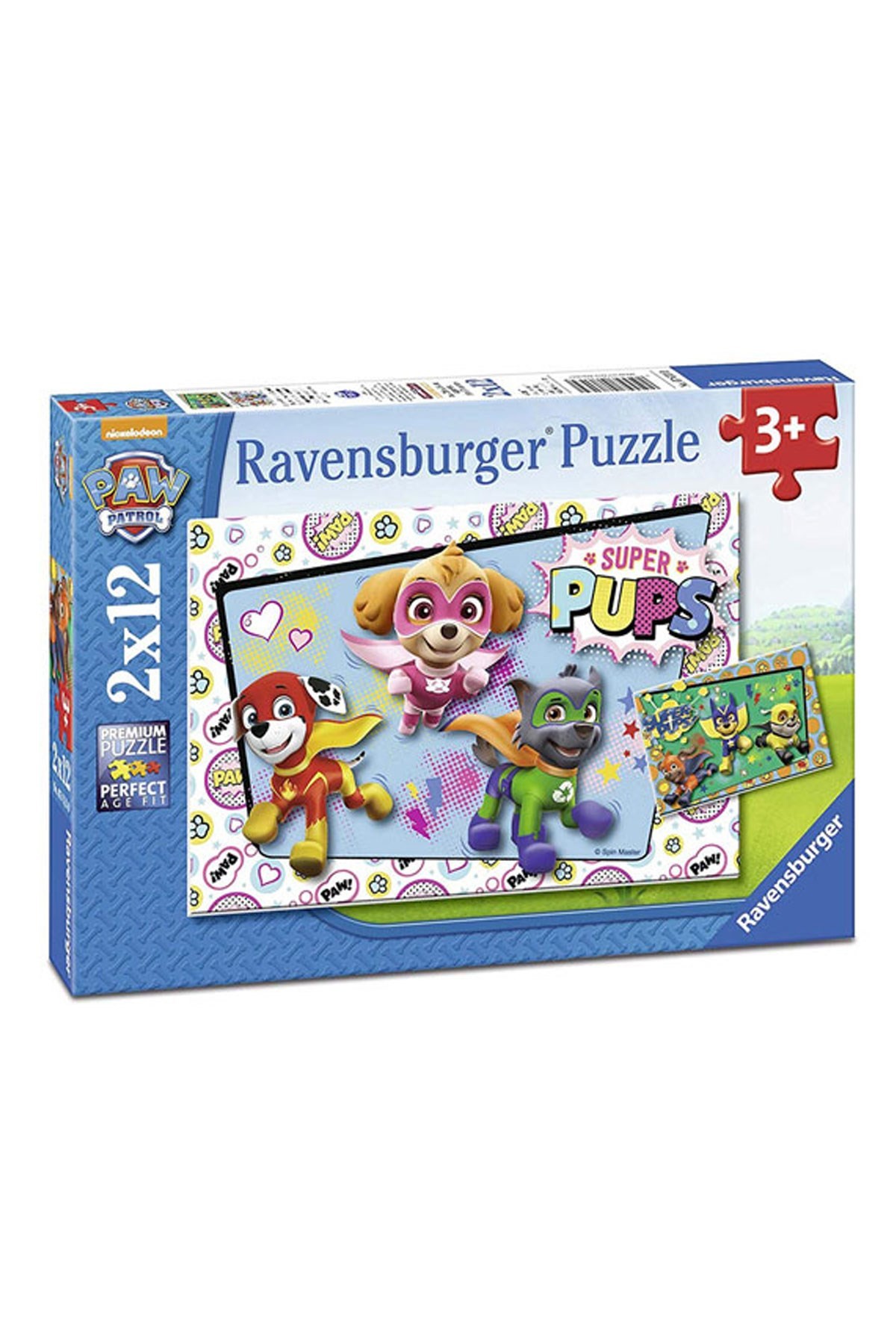 Ravensburger 2x12 Parça Puzzle Paw Patrol 076130