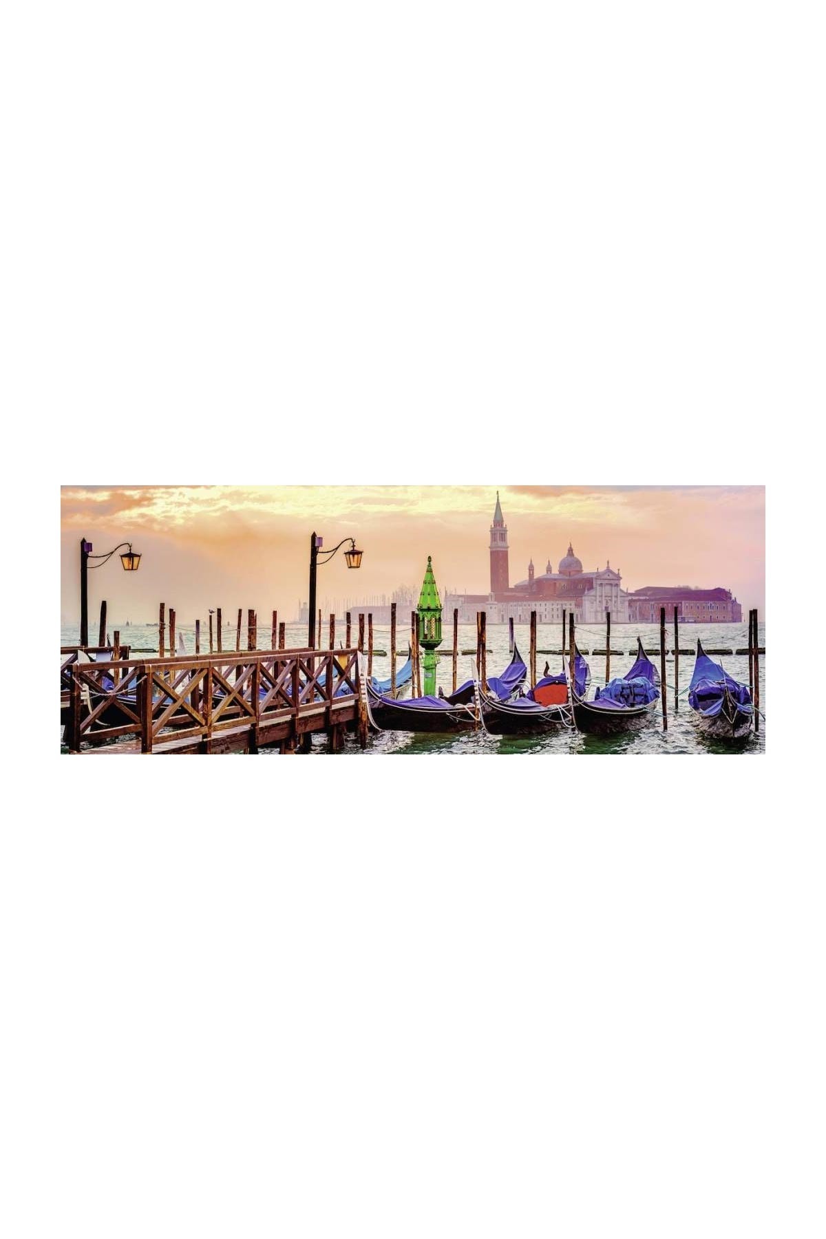 Ravensburger 1000 Parçalı Panoramik Puzzle Gondollar-150823