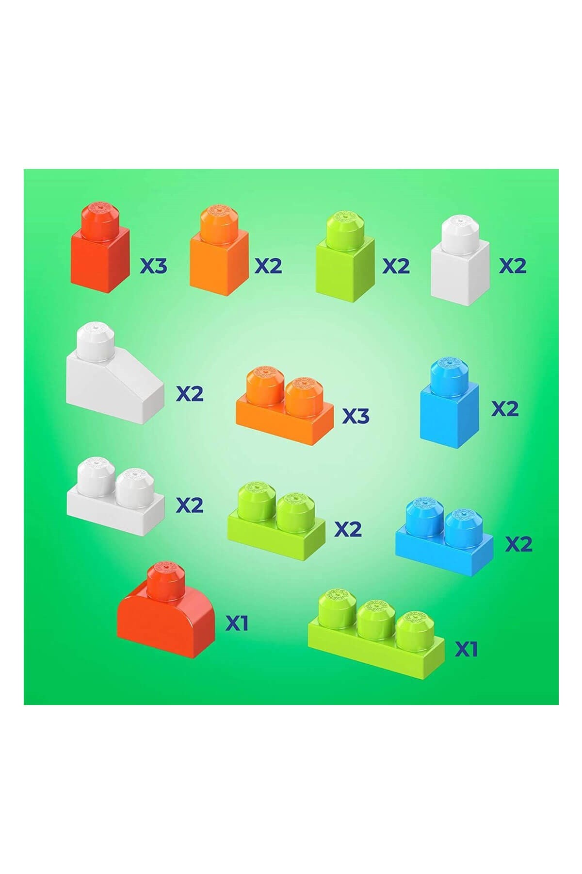 Mega Bloks Sevimli Hayvanlar Blok Kutusu (3 Asorti) GRV22