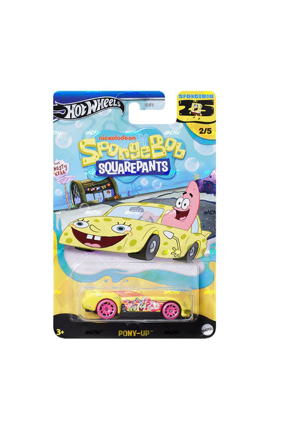 Hot Wheels Film Arabaları Özel Seri SpongeBob Pony-UP