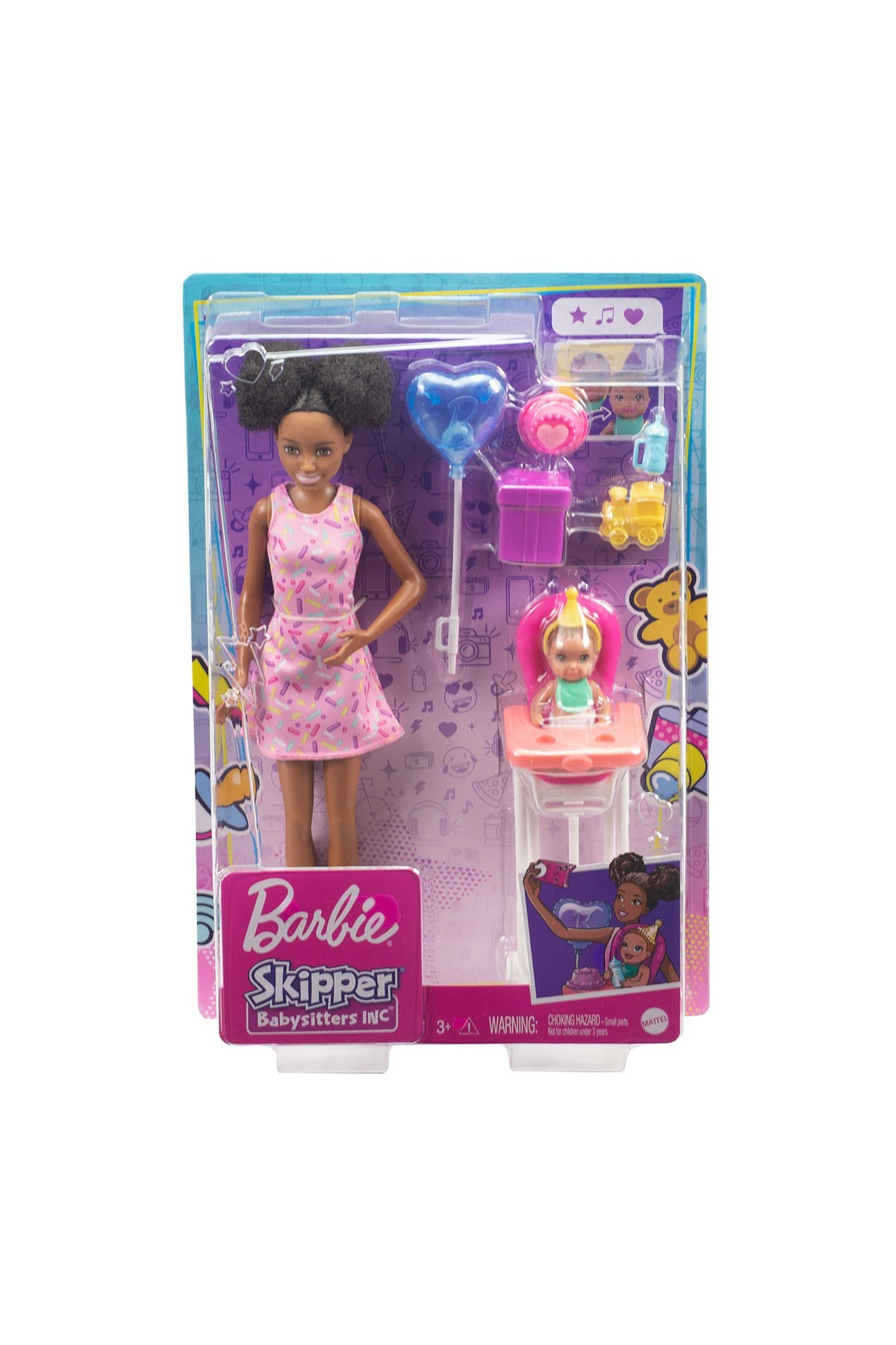 Barbie Bebek Bakıcısı Skipper ve Aksesuarları GRP41