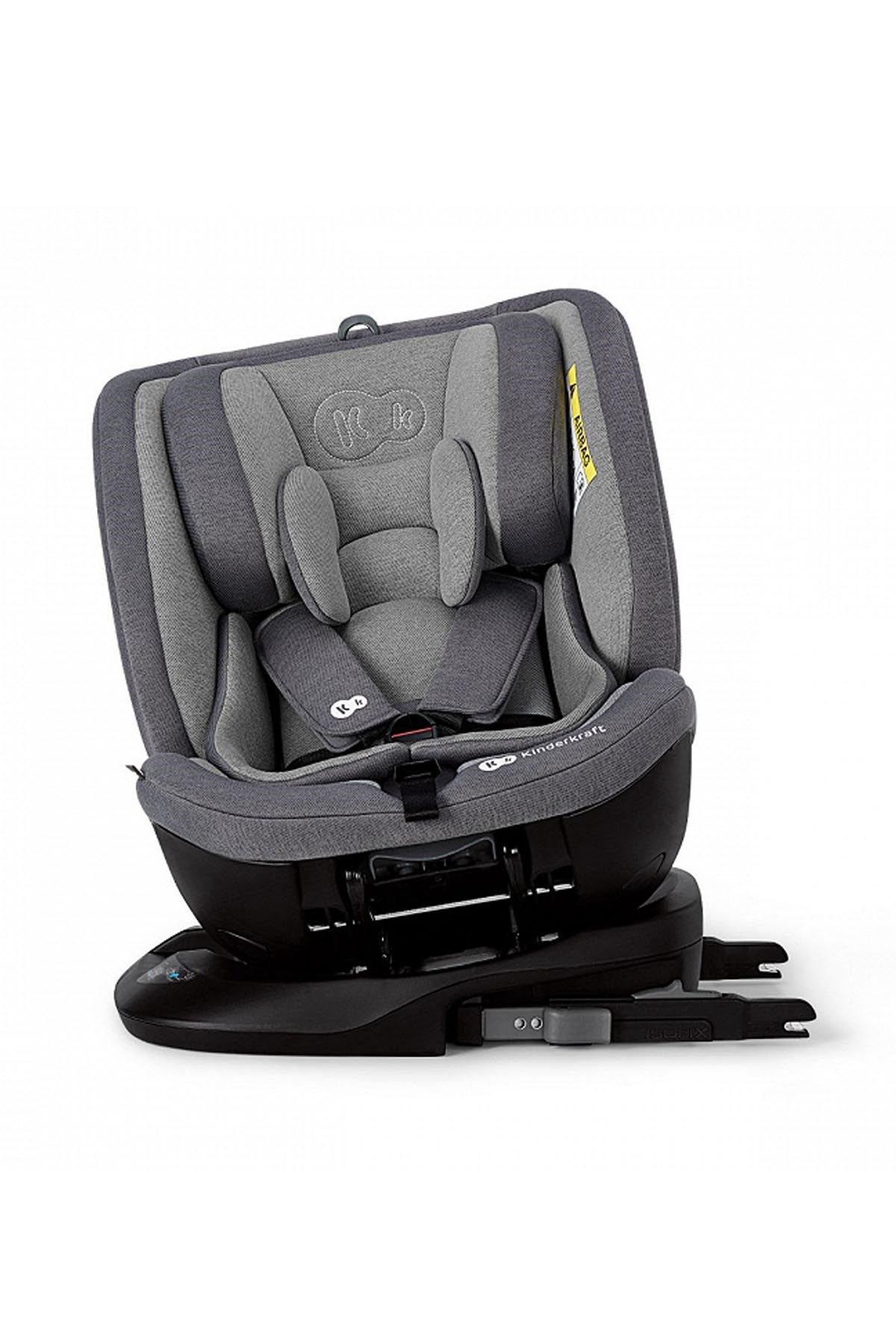 Kinderkraft XPEDITION 360 Derece Dönebilen Oto Koltuğu Grey 0-36 kg