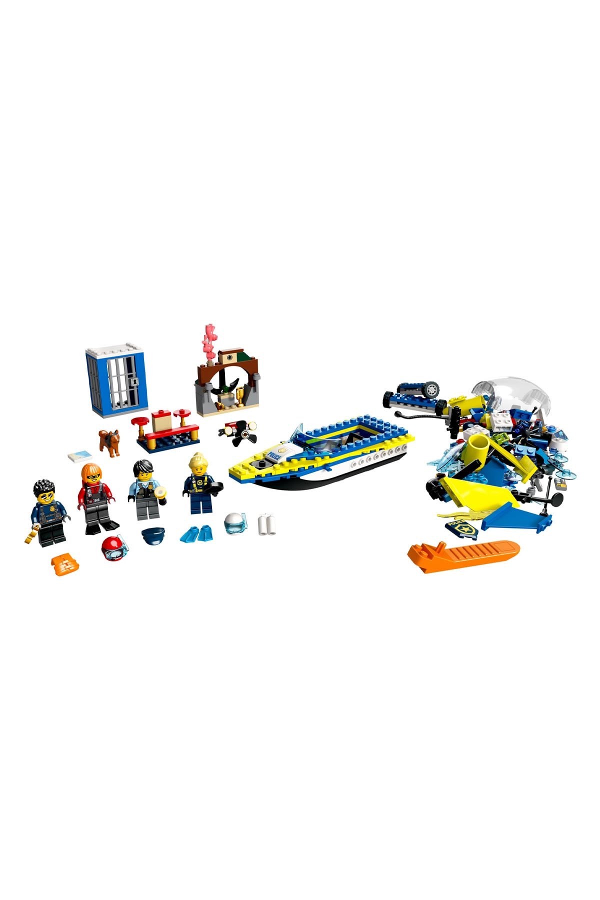 Lego City Su Polisi Dedektif Görevleri 60355