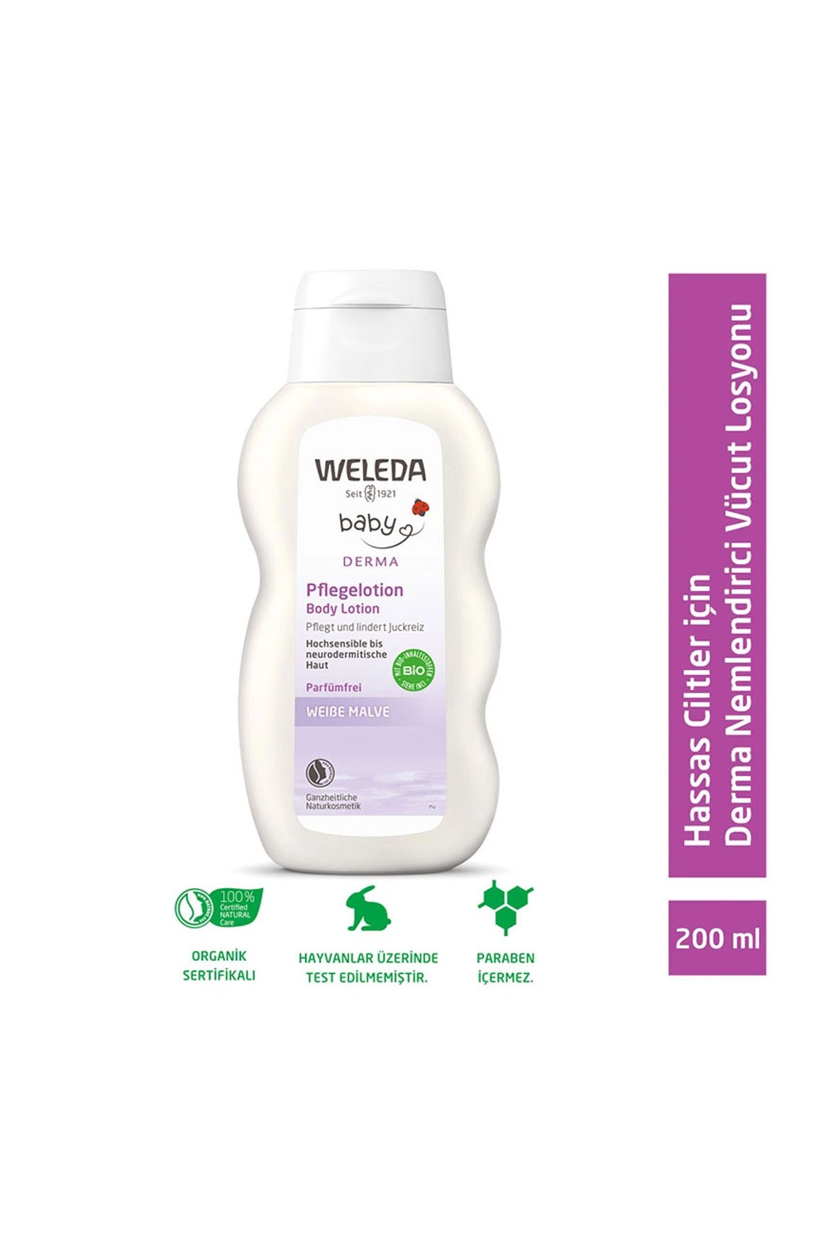 Weleda Derma Nemlendirici Vücut Losyonu 200 ml