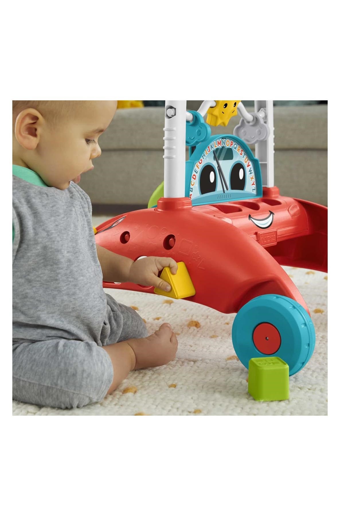 Fisher Price İlk Arabam Çift Yönlü Yürüteç