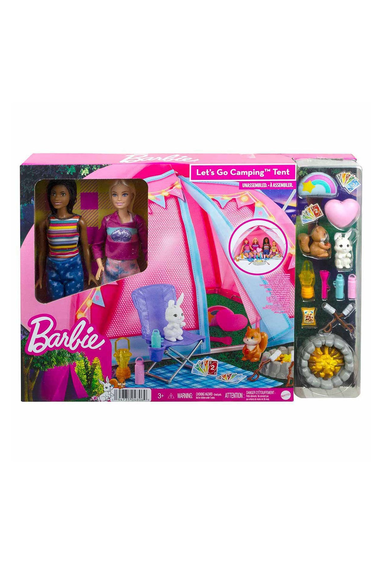 Barbie Malibu ve Brooklyn Kampta Oyun Seti