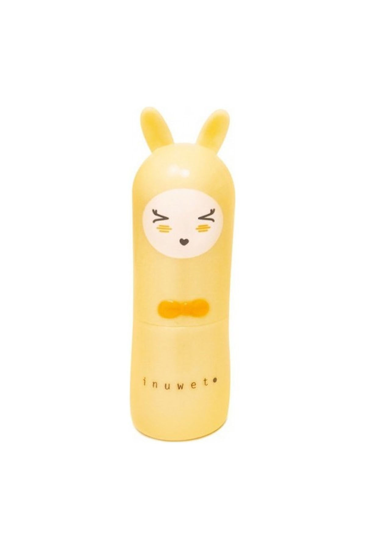 Inuwet Bunny Lip Balm Glitter Gold Pineapple Sarı