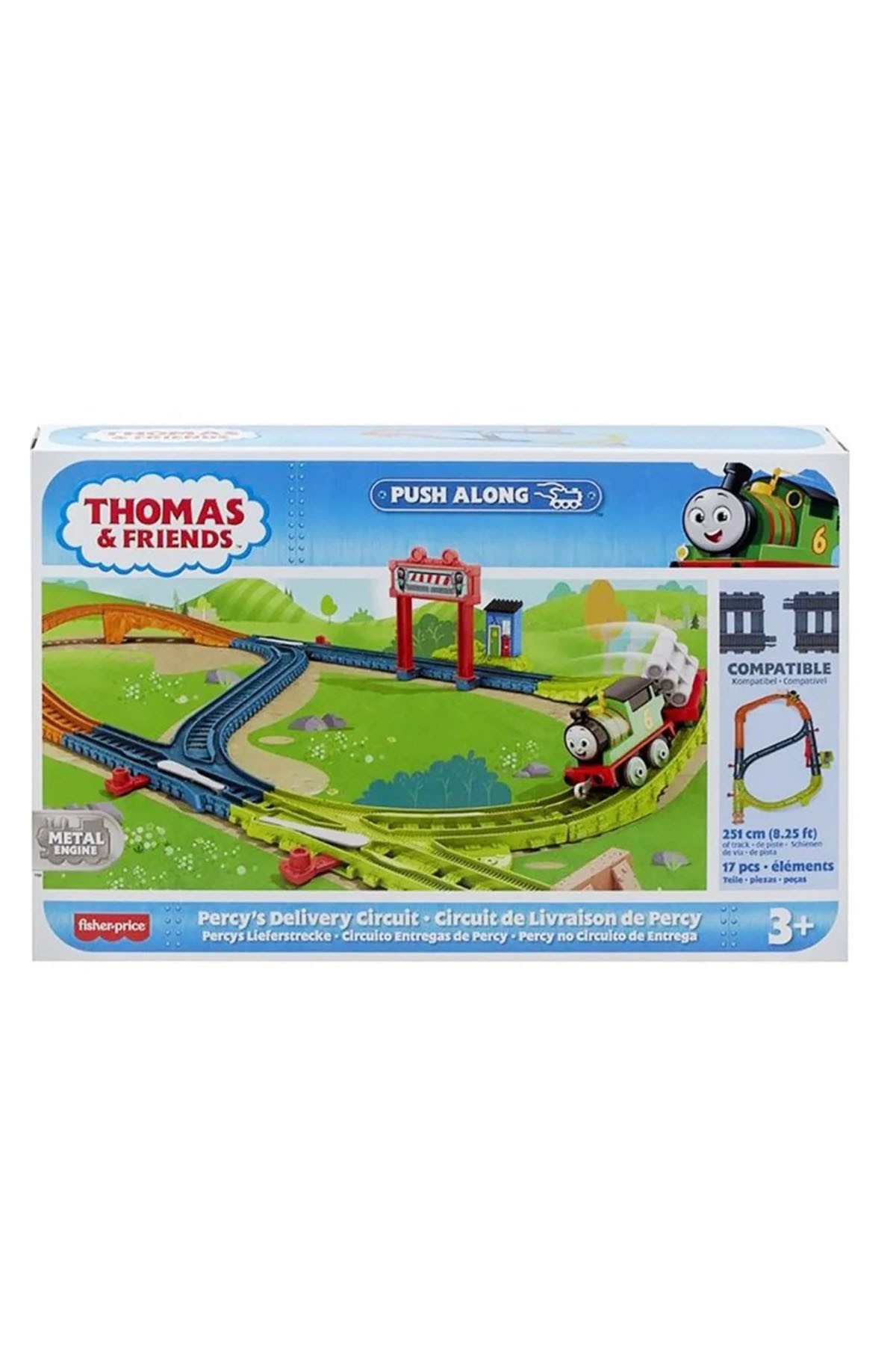 Thomas ve Arkadaşları Tren Seti (Sür-Bırak) HPM63