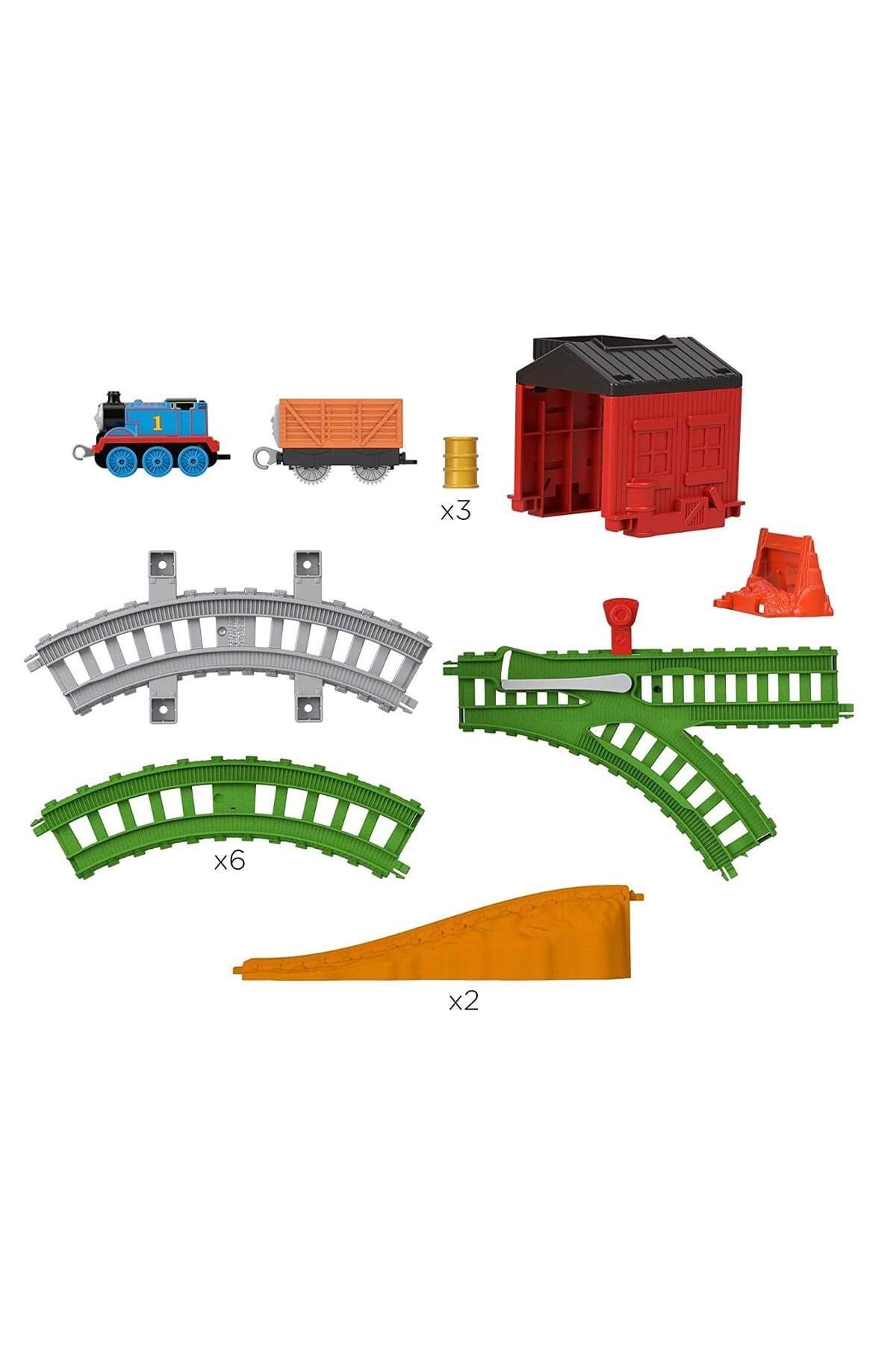 Thomas ve Arkadaşları Yükleme İstasyonu Oyun Seti Sür Bırak Trenli GXD46