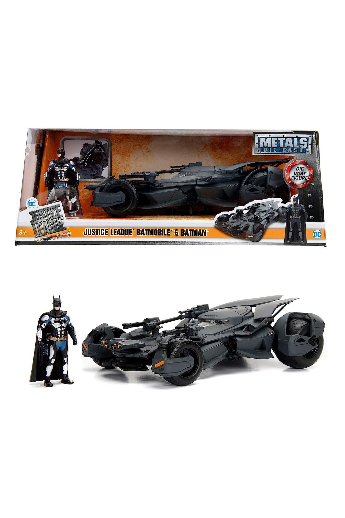 Jada Batman Justice League Batmobile 1:24