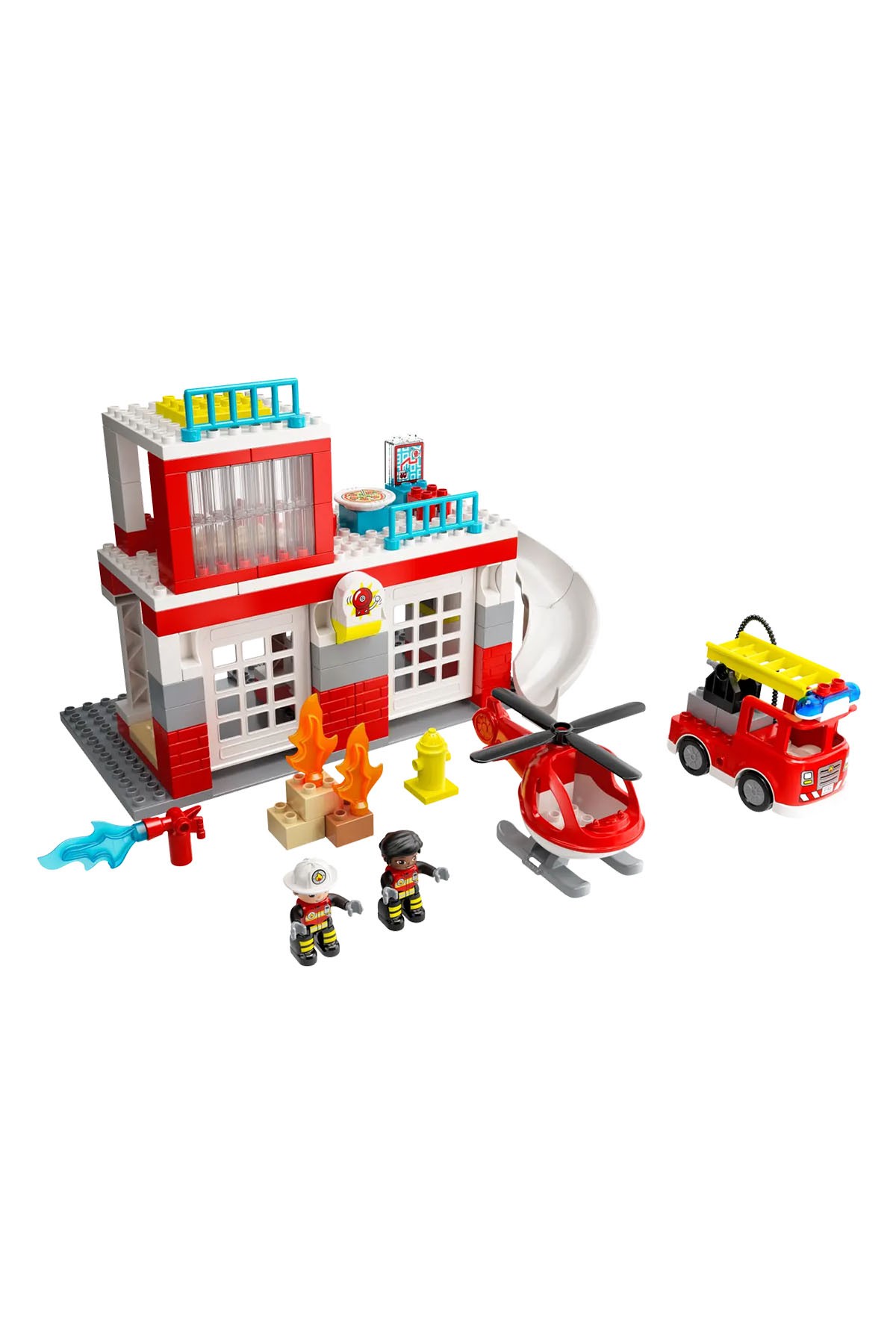 Lego Duplo Kurtarma İtfaiye Merkezi ve Helikopter 10970