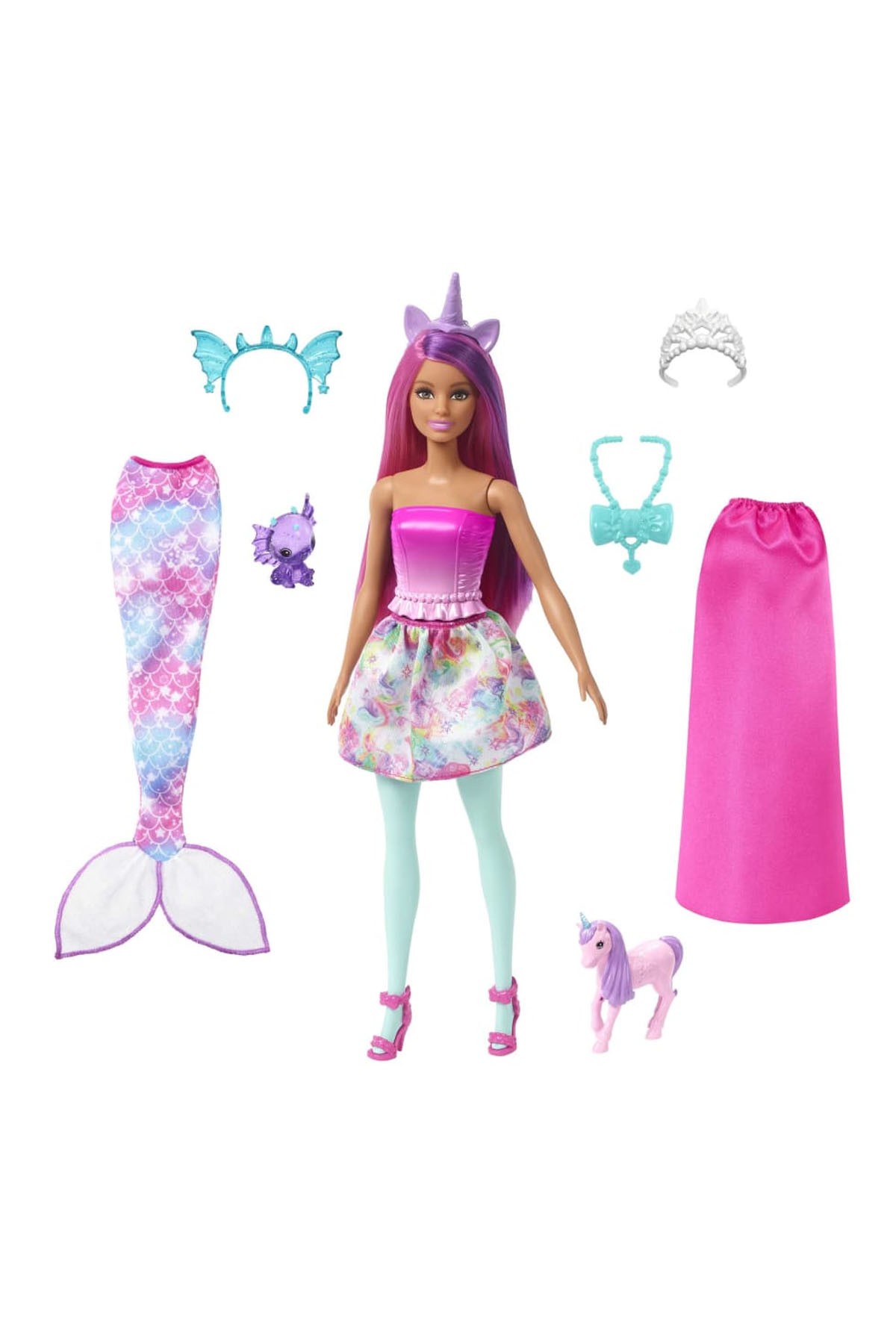 Barbie Dreamtopia Prenses Bebek ve Aksesuarları Oyun Setleri HLC28