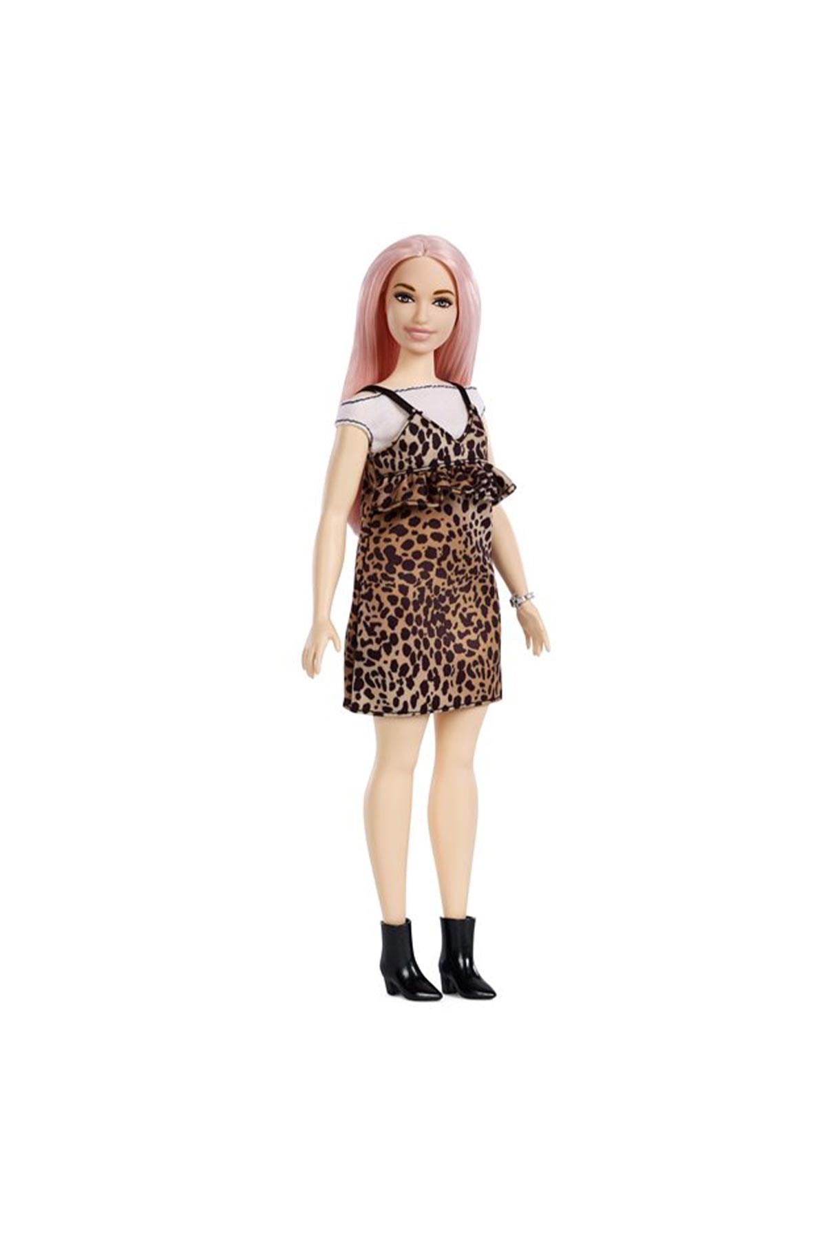 Barbie Fashionistas Bebek ve Aksesuarları Kelebek Desenli Elbiseli FXL49