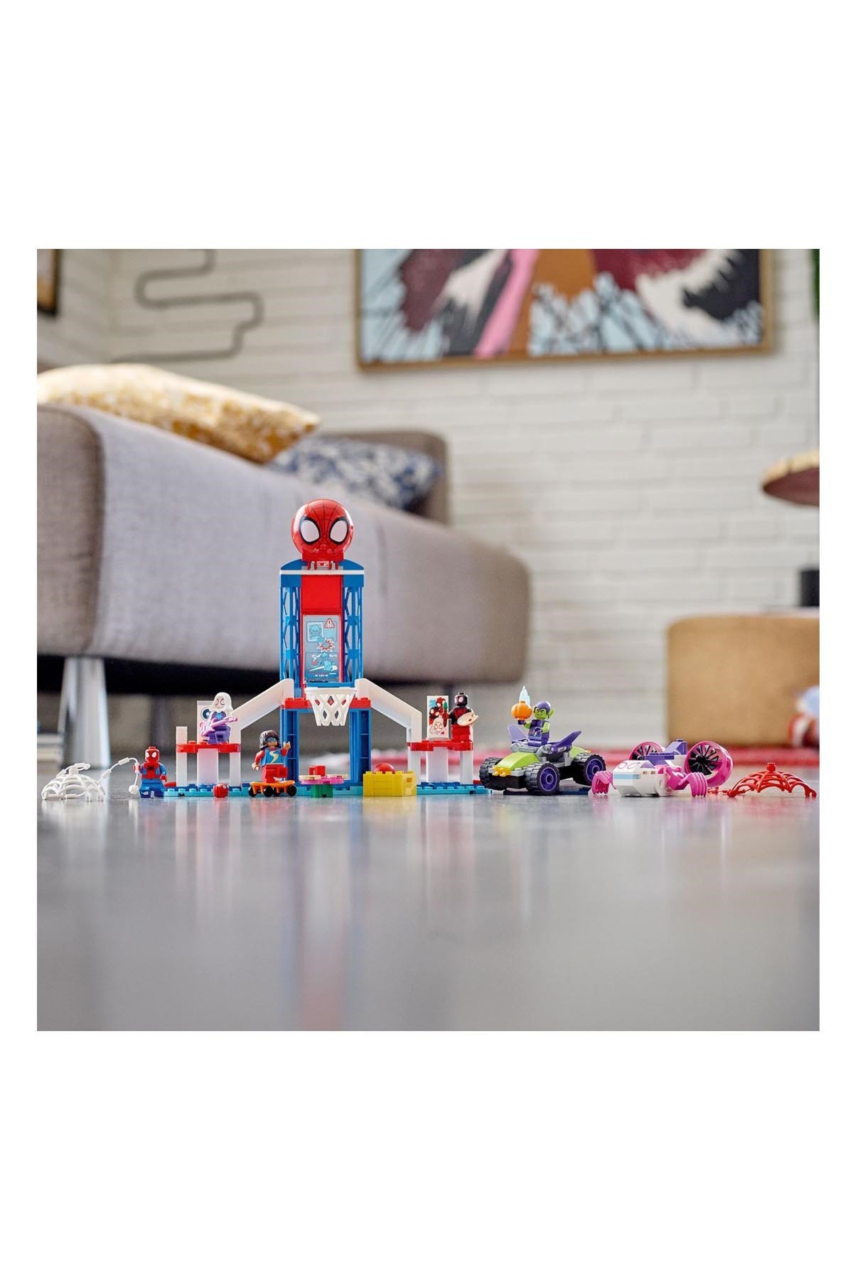 Lego Marvel Spidey ve İnanılmaz Arkadaşları Örümcek Adam Ağ Merkezi